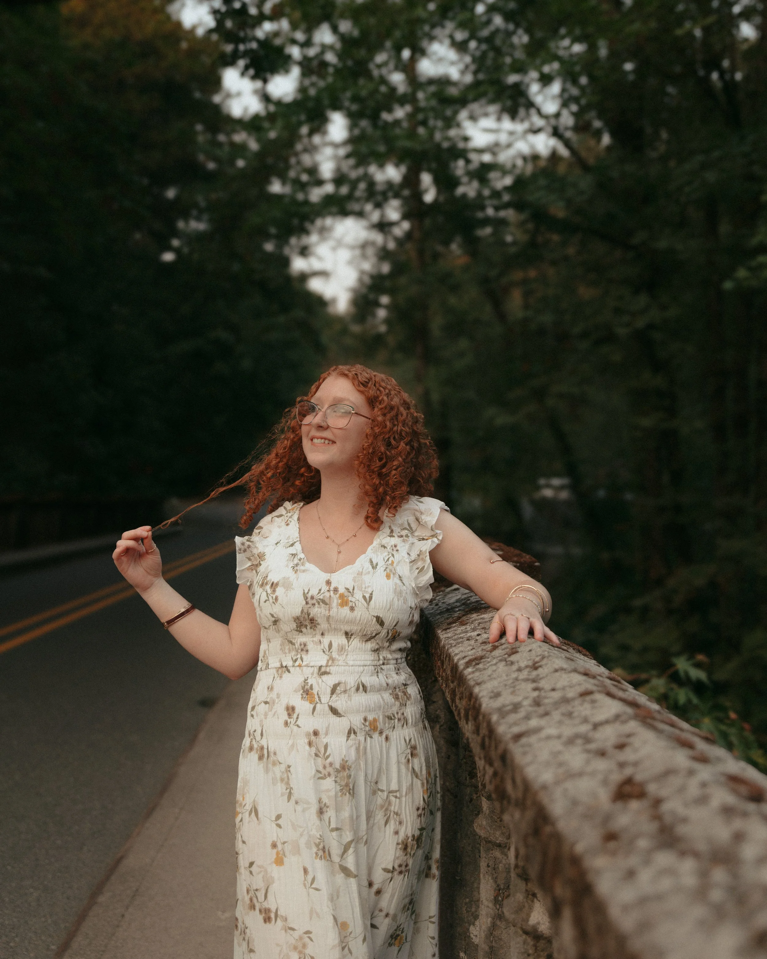 Latourell Falls Senior Photos | Waterfall Senior Session