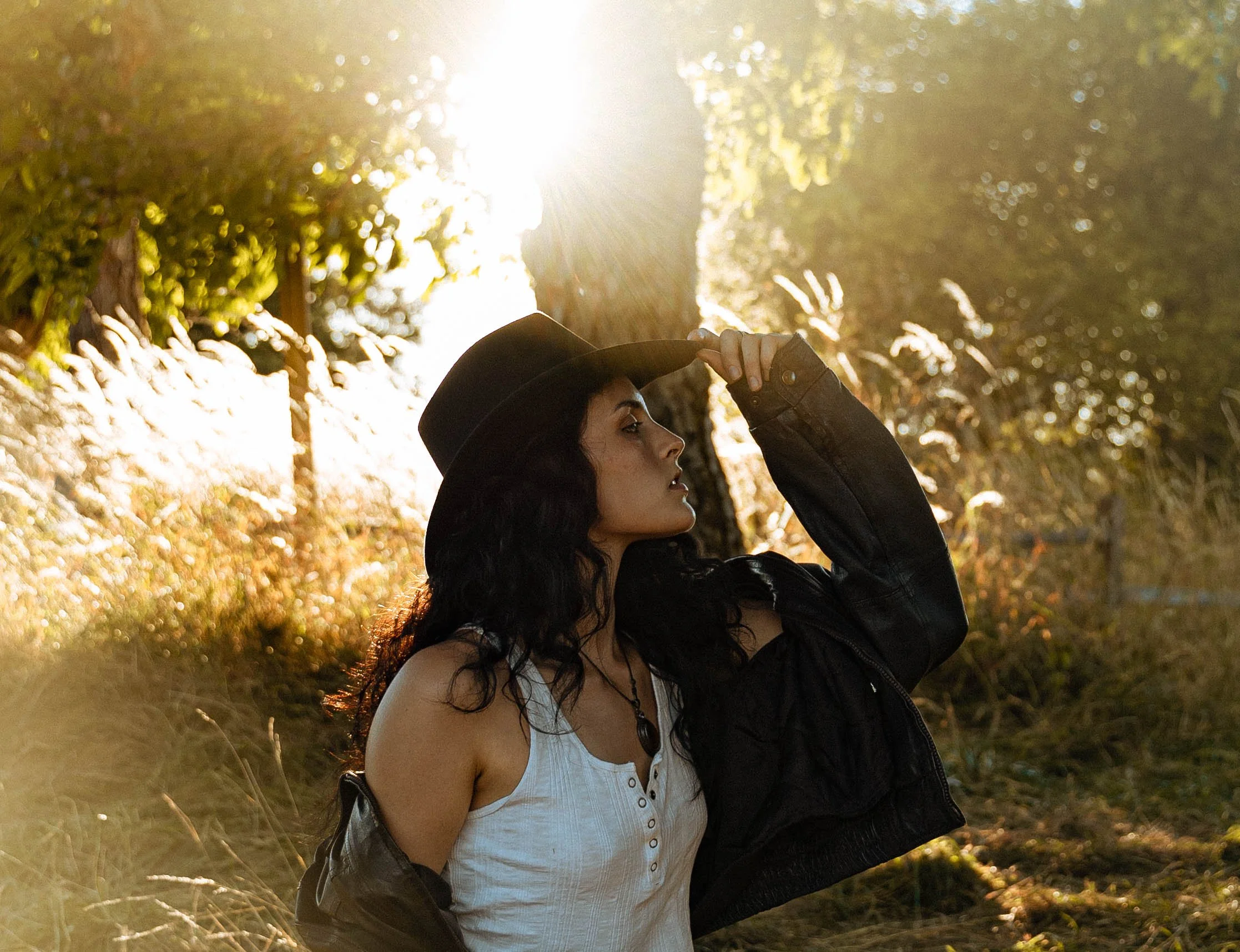 Women at a park in Portland, Oregon during an adventure photography session