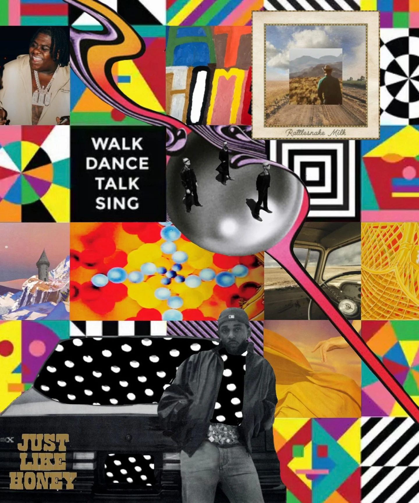 My recent music taste in album covers