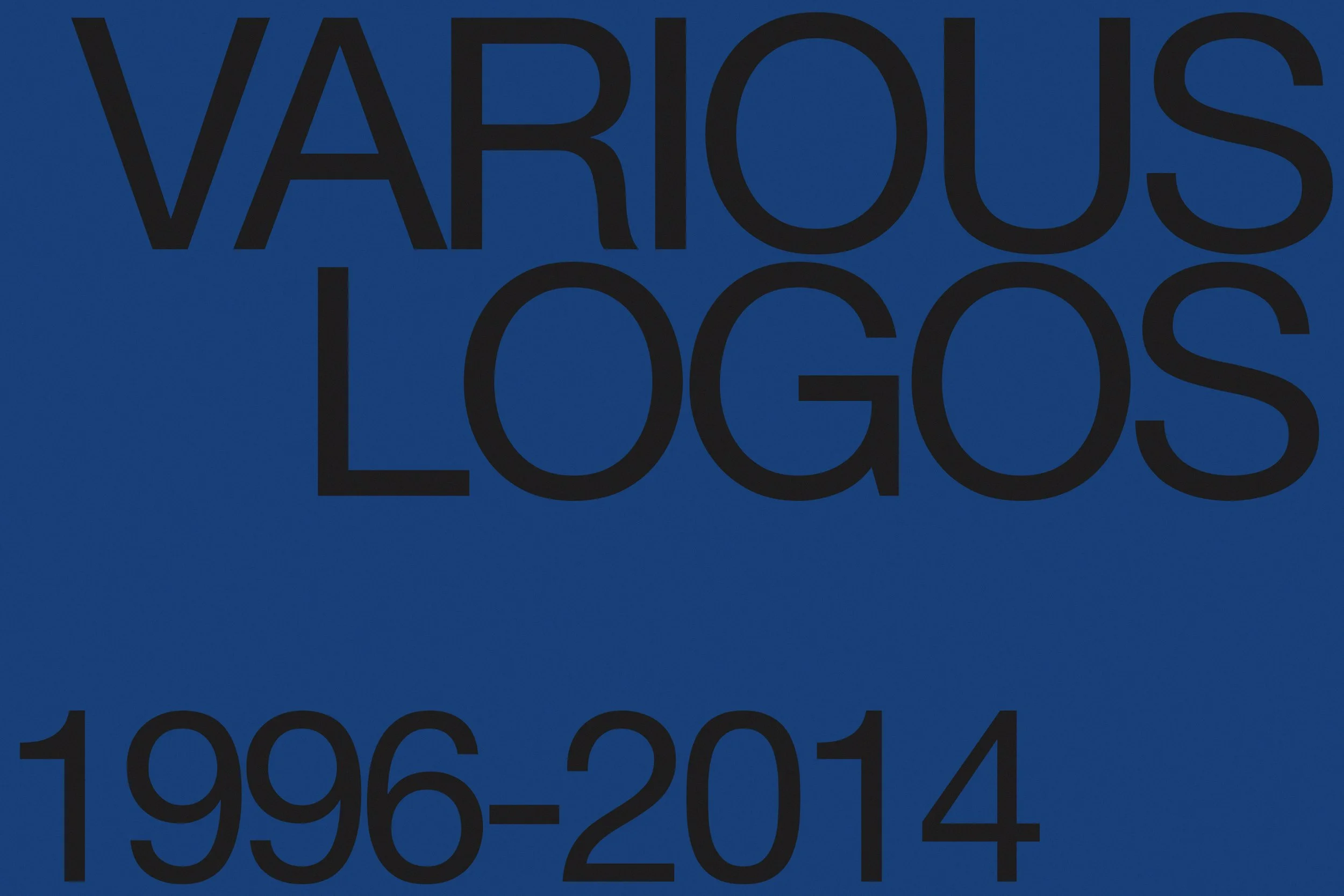 Various logos, 1996-2014
