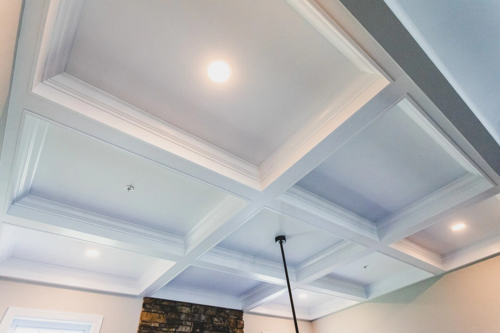 OG Shadow Boxes + Coffered Ceiling