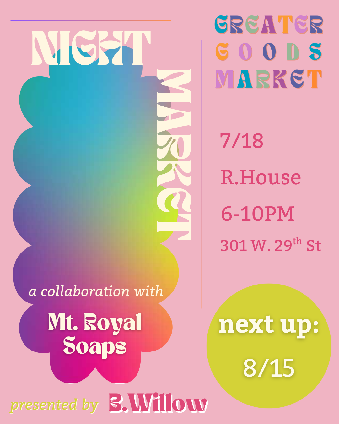 Greater Goods Night Market