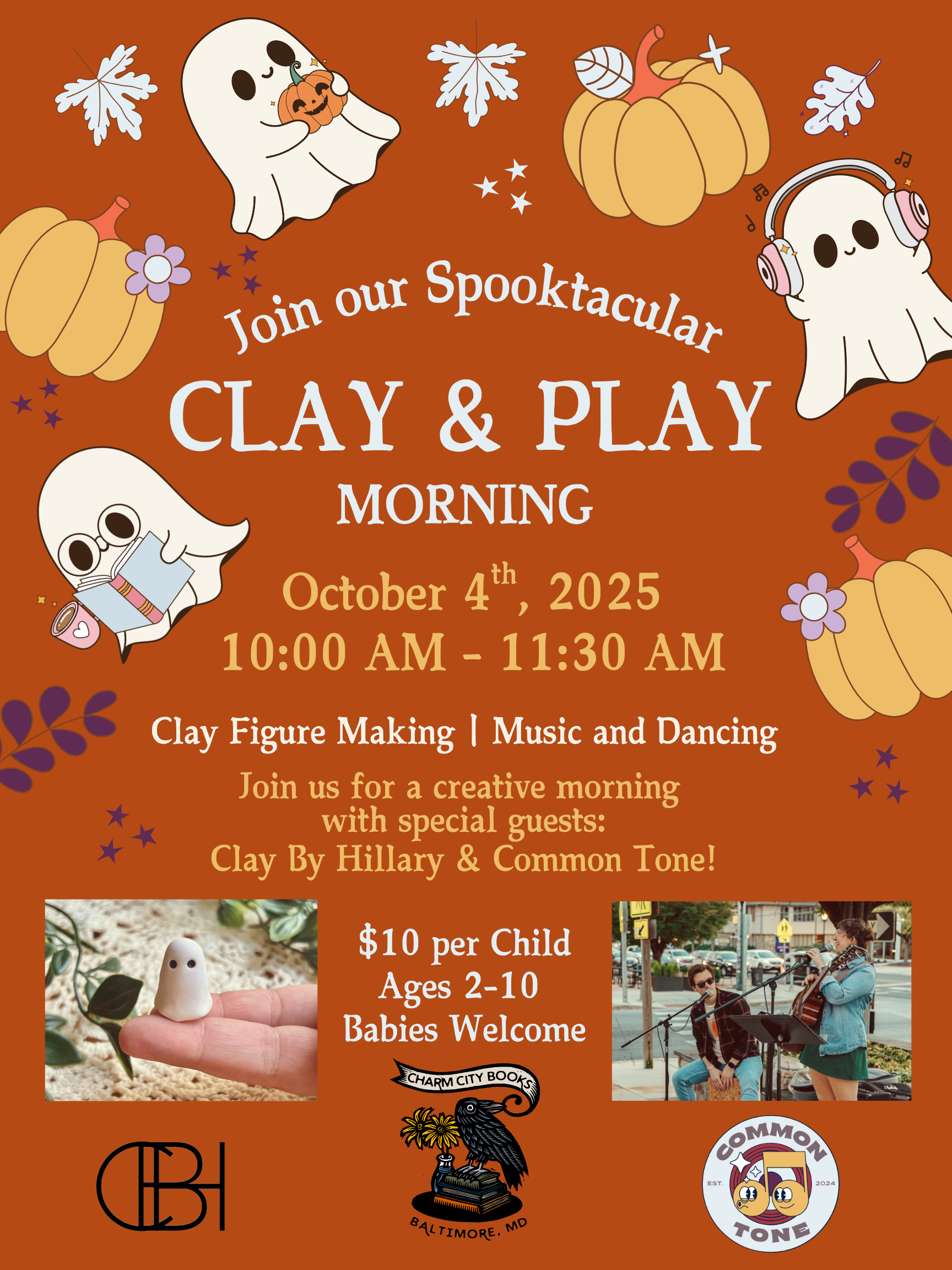 Spooktacular Clay & Play with Common Tone