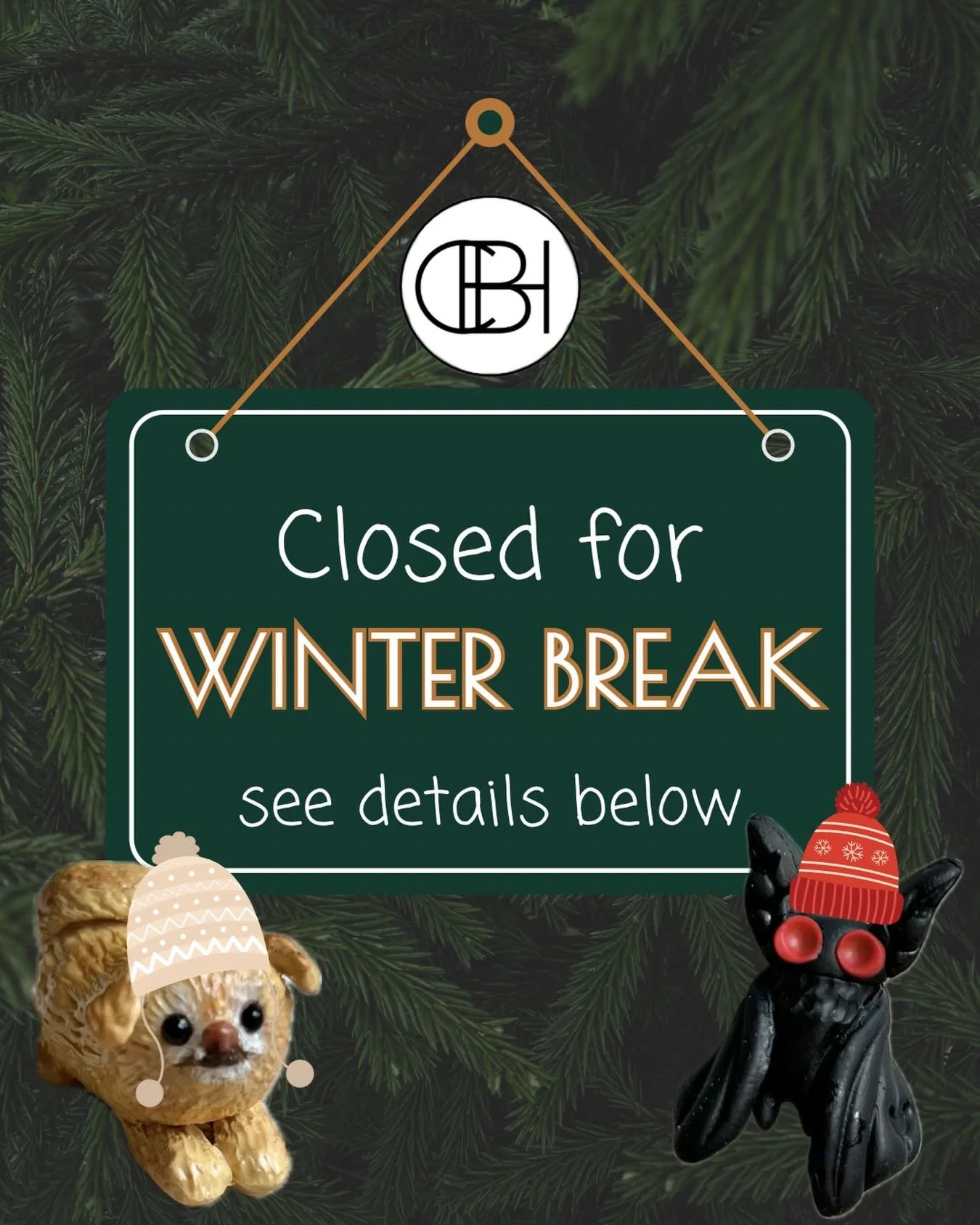 Thank you SO much to everyone who made 2025 such a special year for me as a maker. I&rsquo;m closing down shop for the season to spend lots of time with my family and friends. I&rsquo;ll also be semi-closed down (no customs/commissions) in January to