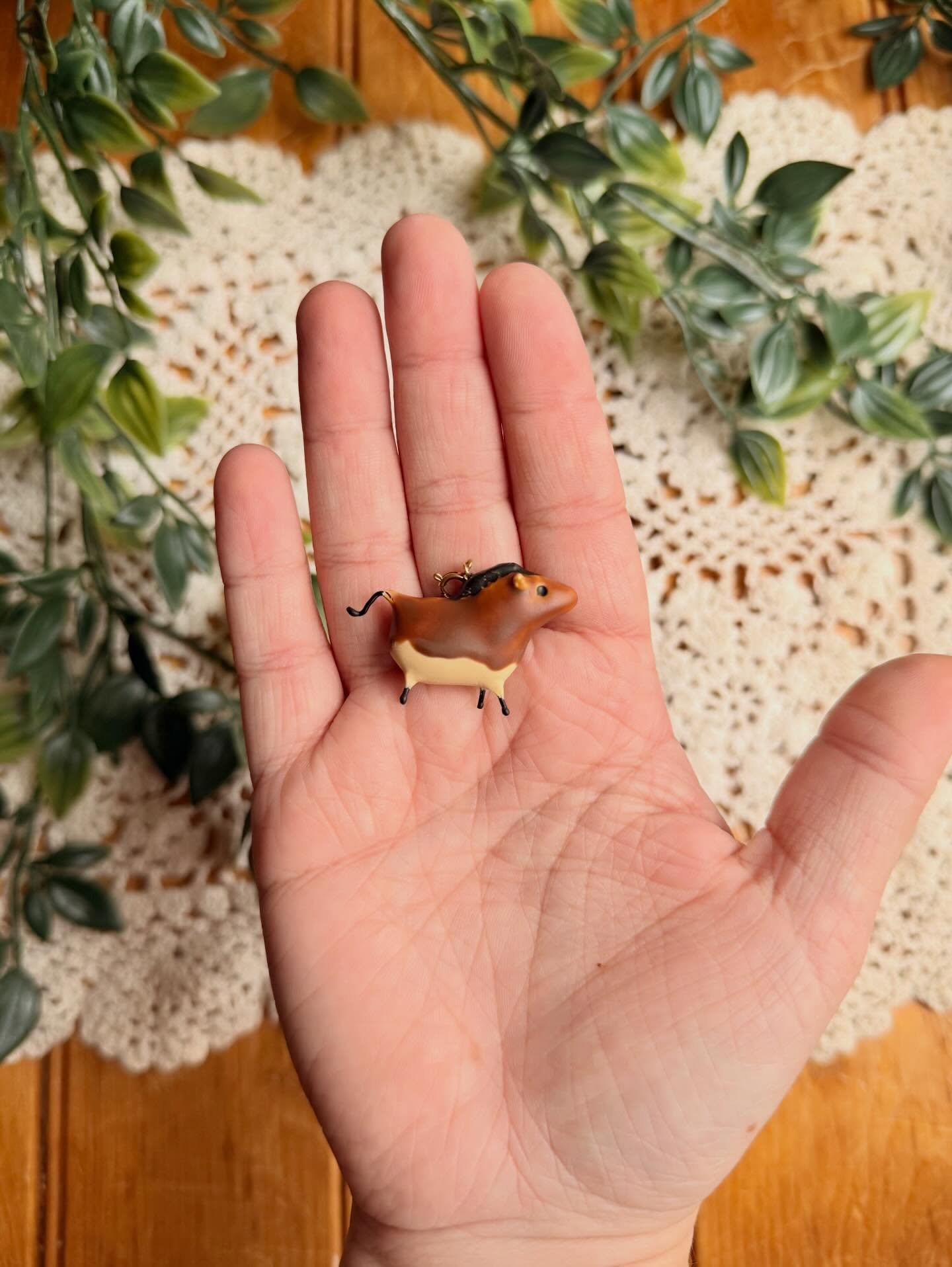 I&rsquo;m a little late, but Happy Year of the Horse! I was inspired by the chubby horses from Neolithic cave drawings. Their little legs just kill me! Horses aren&rsquo;t normally something I sculpt but I could see myself making more of these guys! 