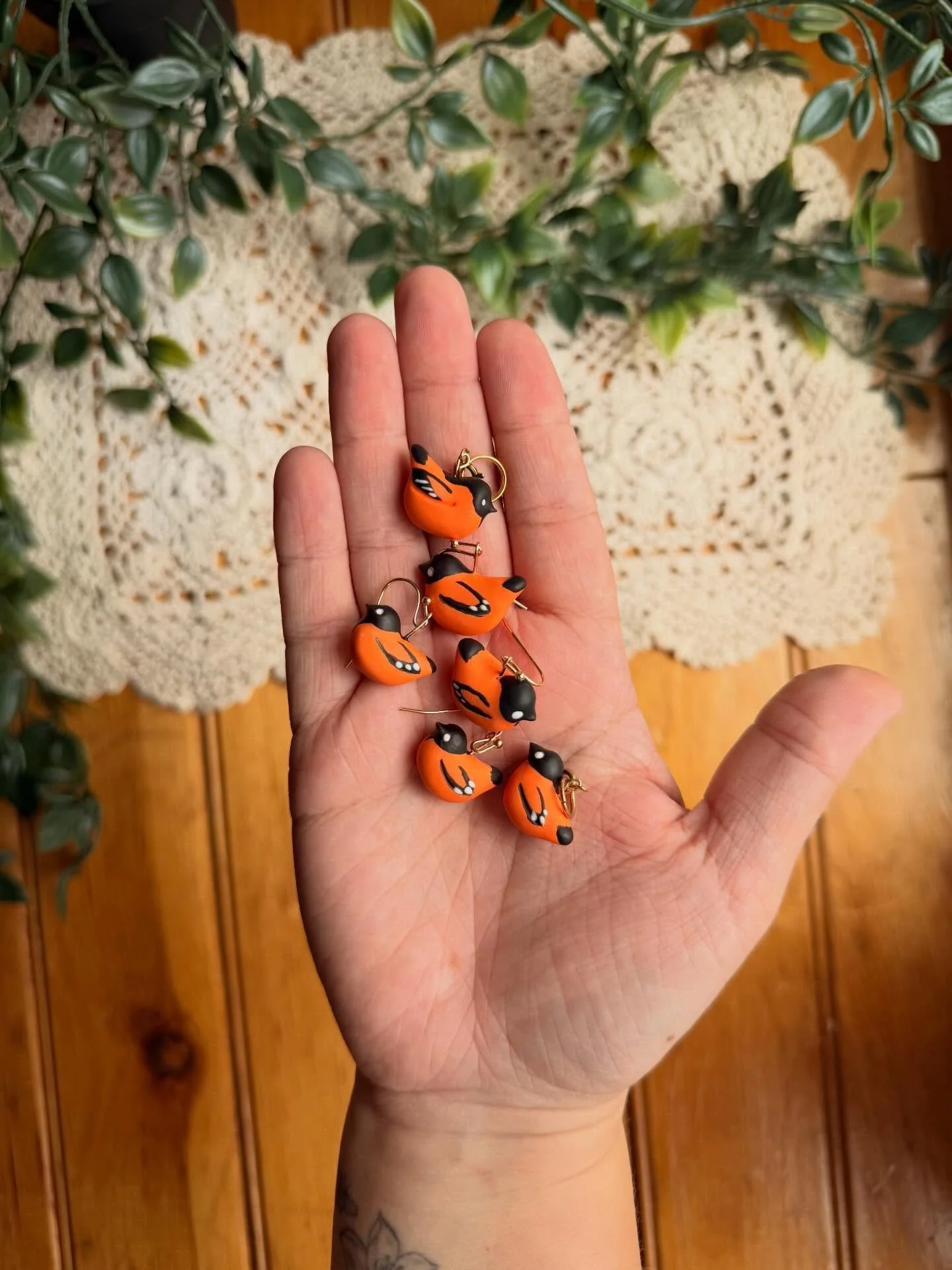 The O&rsquo;s won their first game! In celebration, I&rsquo;ll have a mini batch of earrings and charms with me this weekend while supplies last. 🧡⚾️