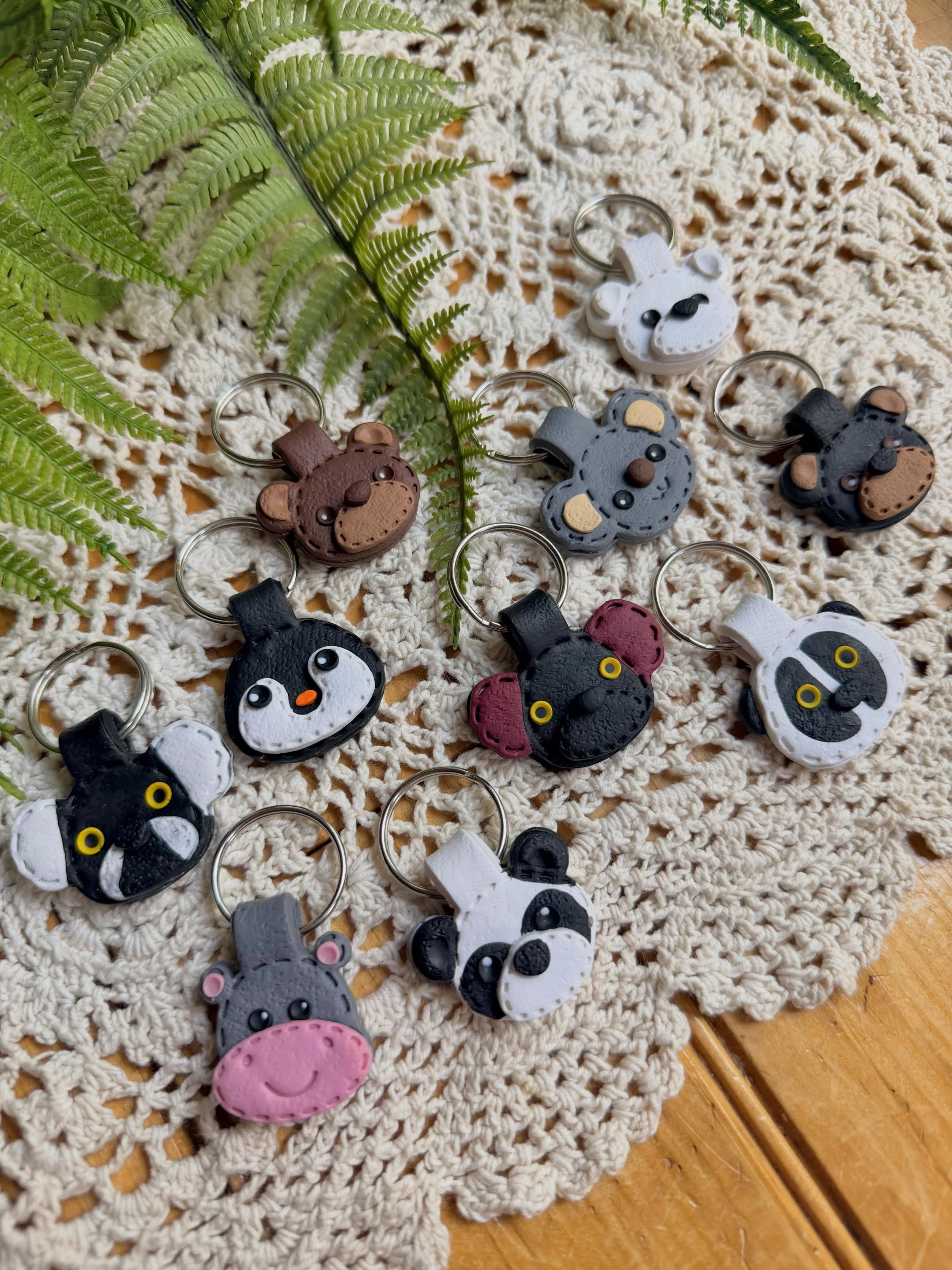 The gashapon machine is filled! Which clay keychain do you want most? Snag one this Saturday and Sunday at Brew at the Zoo!