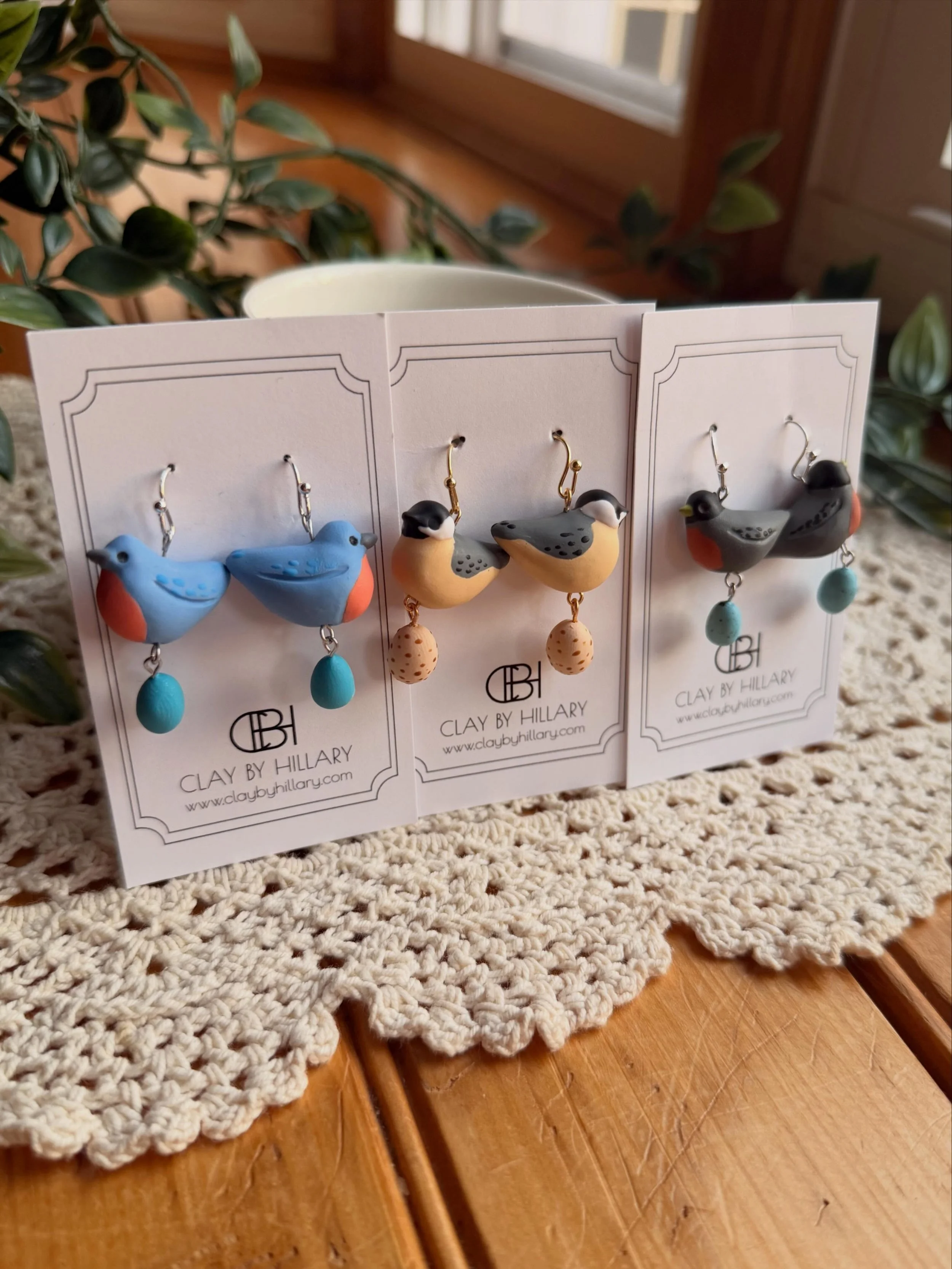 If you love birbs, you gotta check out this workshop at @botanical_thingsmd 🪶
We will be making tiny bird earrings with matching eggs! (Or baseballs in certain cases). You choose which bird you will be making. Earring metal is stainless steel for se