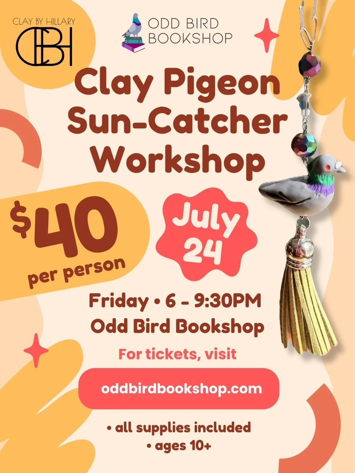 Pigeon Sun-catcher Workshop