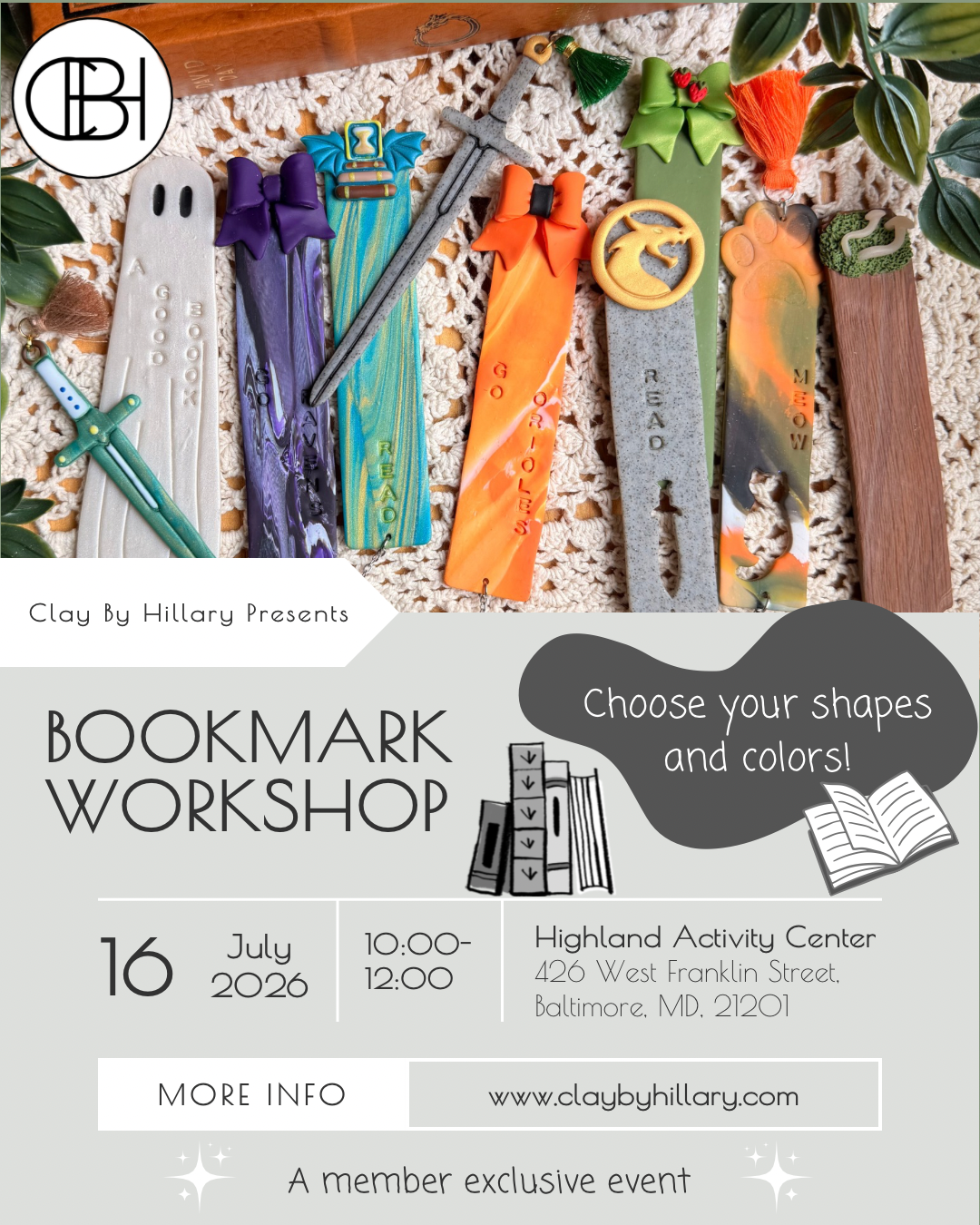 Bookmark Workshop