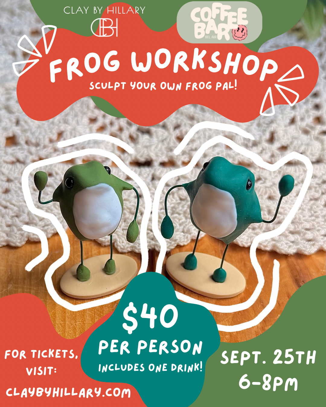 Frog Figurine Workshop