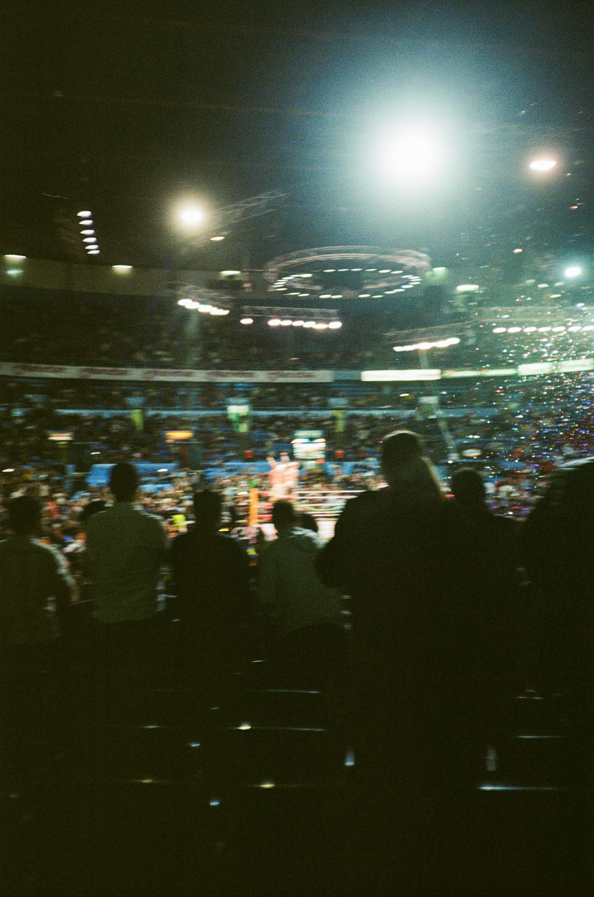 Snuck my phone into las luchas. Was too coward to take any solid pics. :(