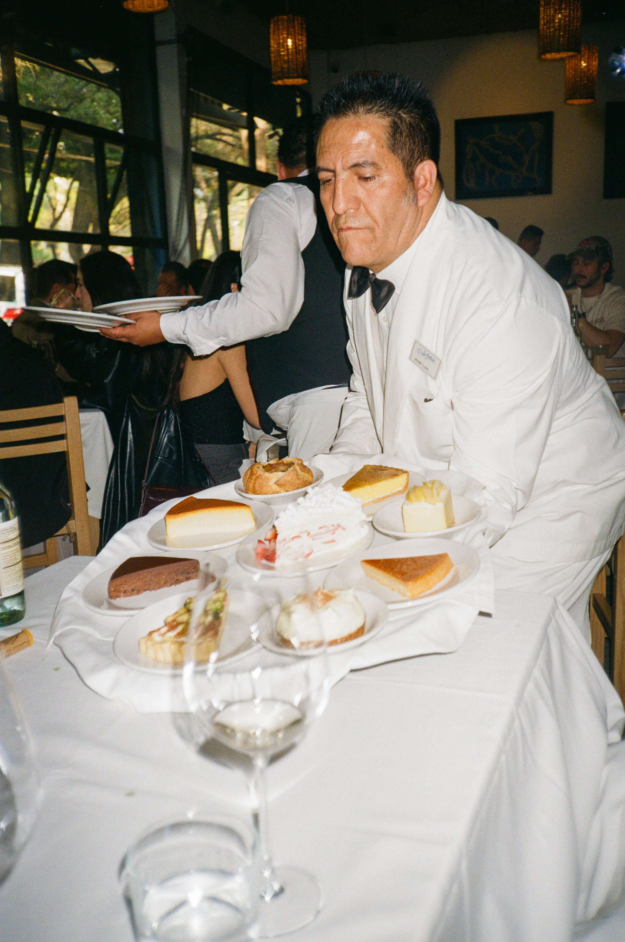 Our server Jose was a charming showman. 