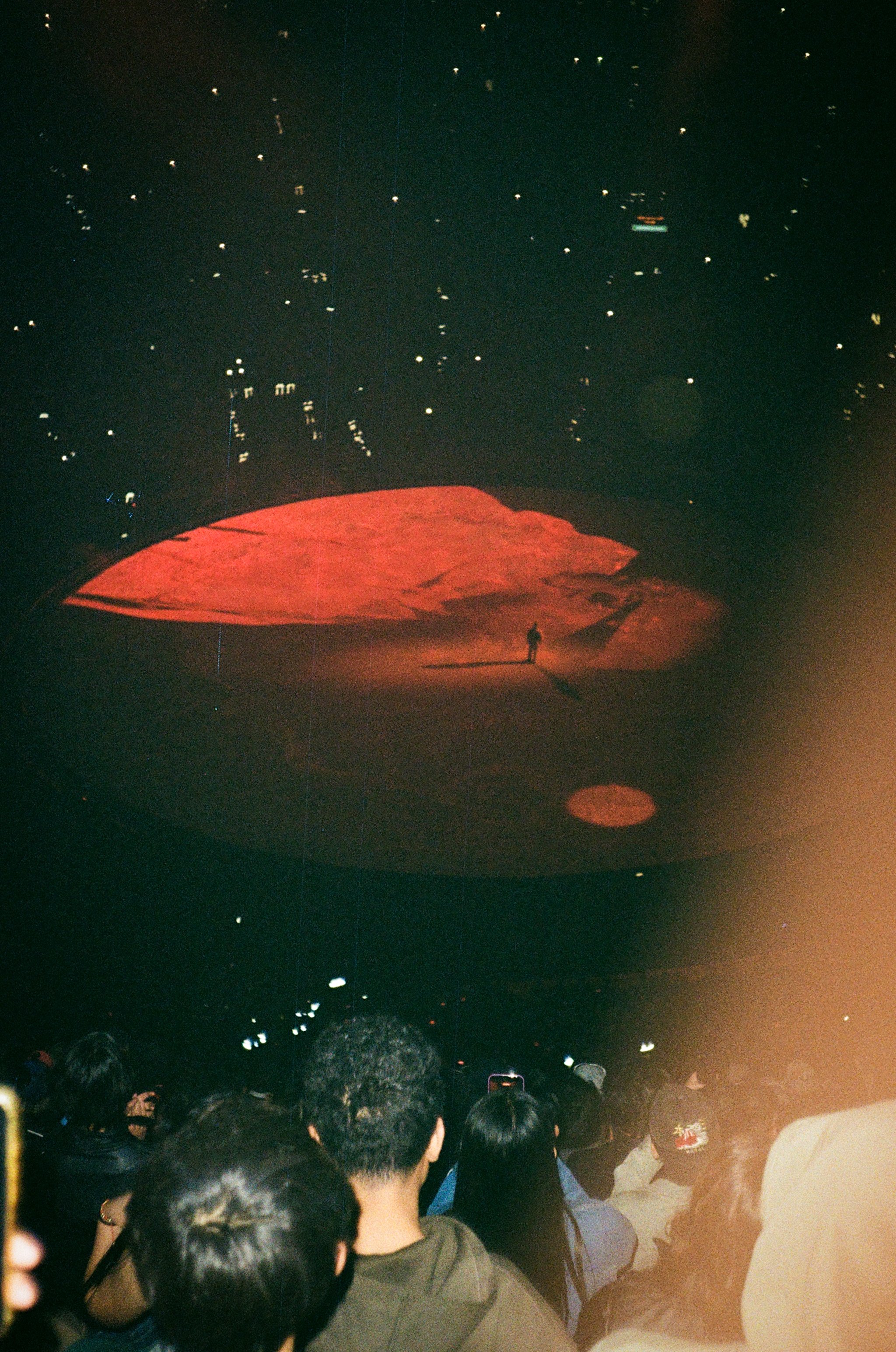 Finger got in the way but the stage design was crazy