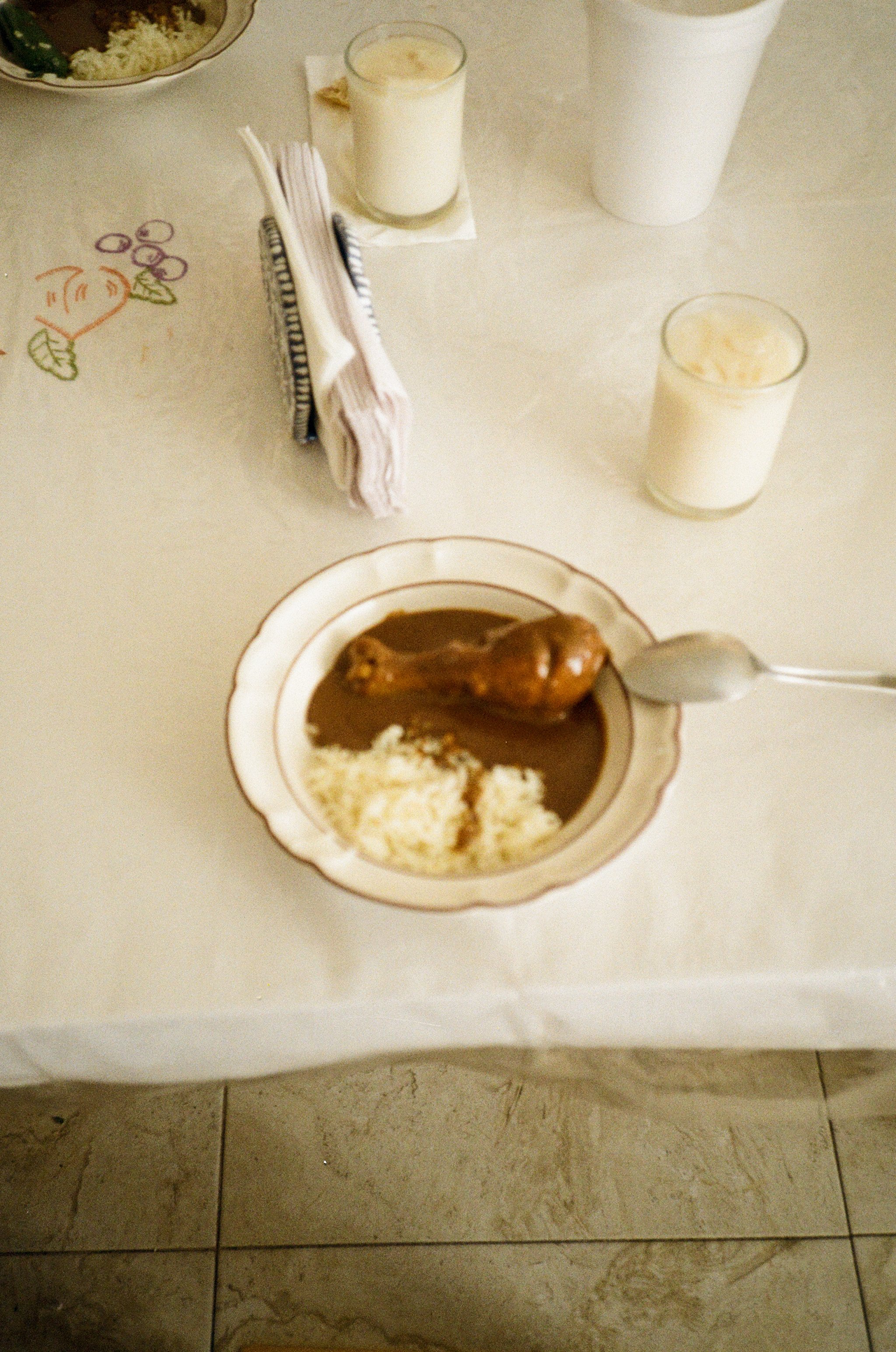Mole poblano on my last day.