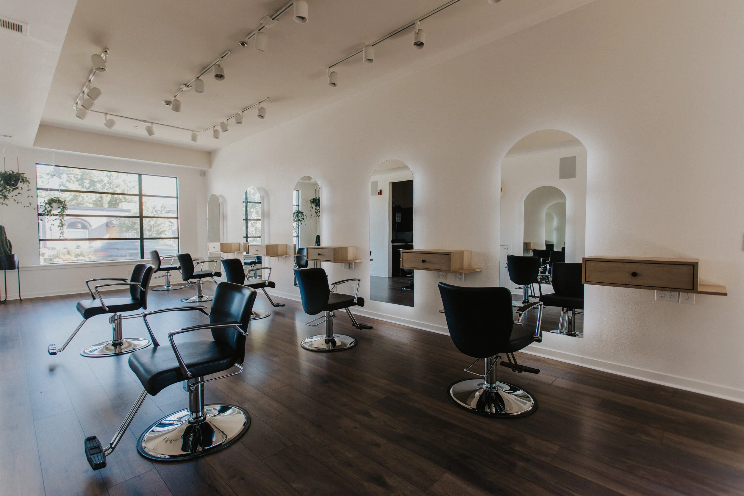 DECO Denver Salon chairs and hair stations