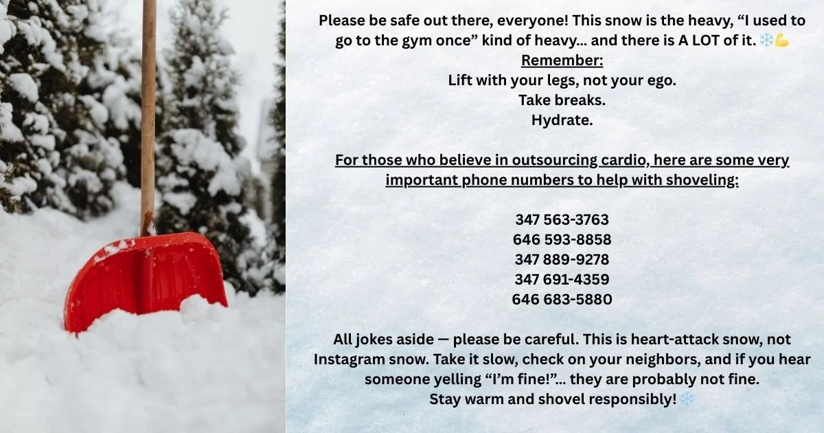 #snowday #helpyourneighbors #ihatetoshovelsnow