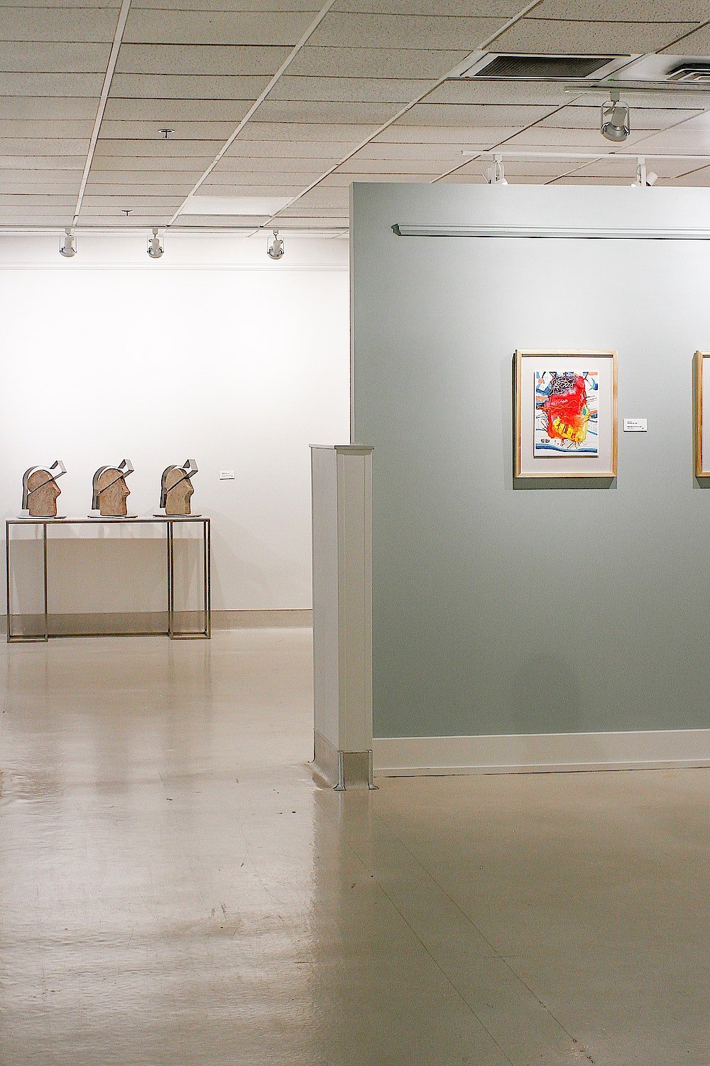 Installation view of the exhibition