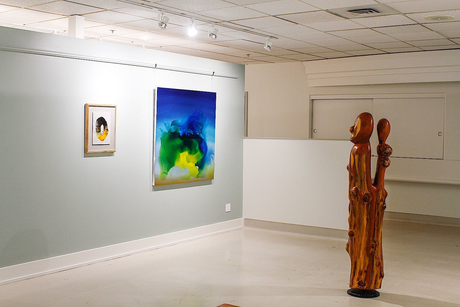 Installation view of the exhibition