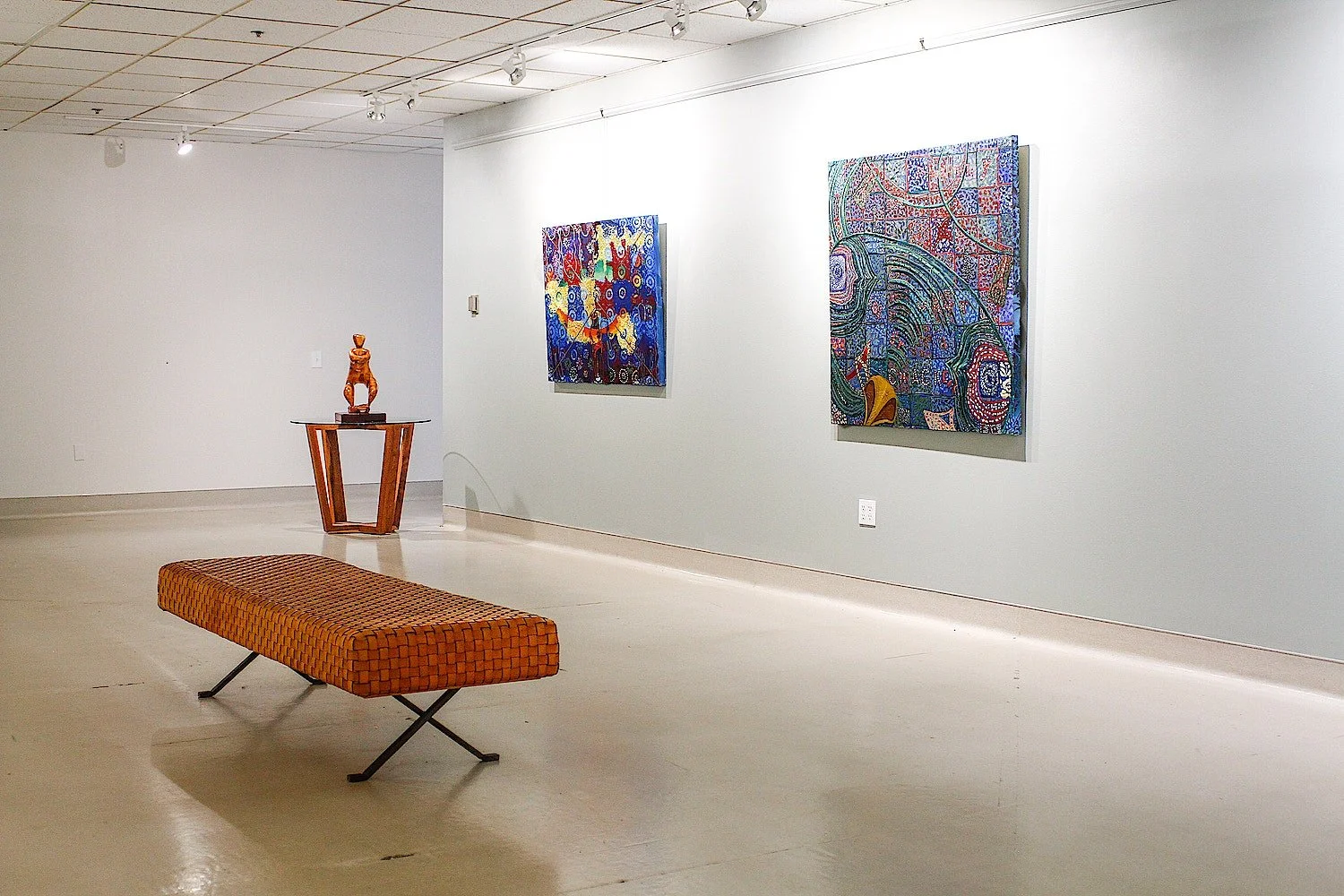 Installation view of the exhibition