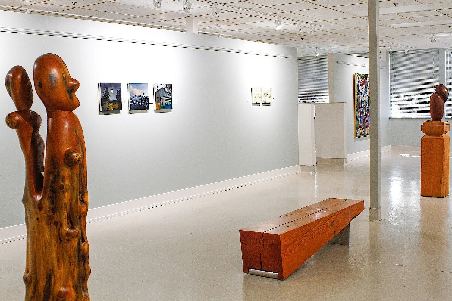 Installation view of the exhibition