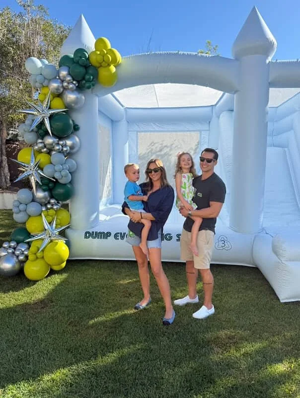 We love repeat clients and we also love client photos!!! 

Swipe to see how we celebrated with @dvtraina and family twice this year ➡️

We&rsquo;re typically one of the first vendors to set up at a party so we rarely get to see the final product - we