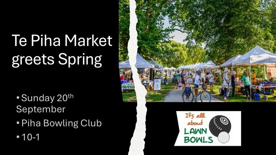 Te Piha Market - Back at the Bowler this Sunday 20th- Support Local