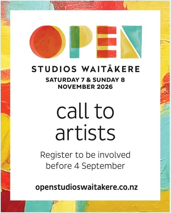 Open Studios 2026 - Registration