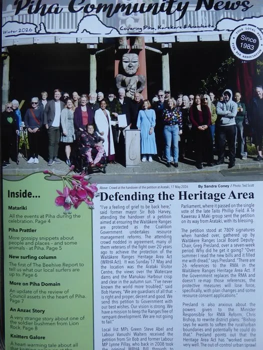 Winter Edition - Piha Comminity News