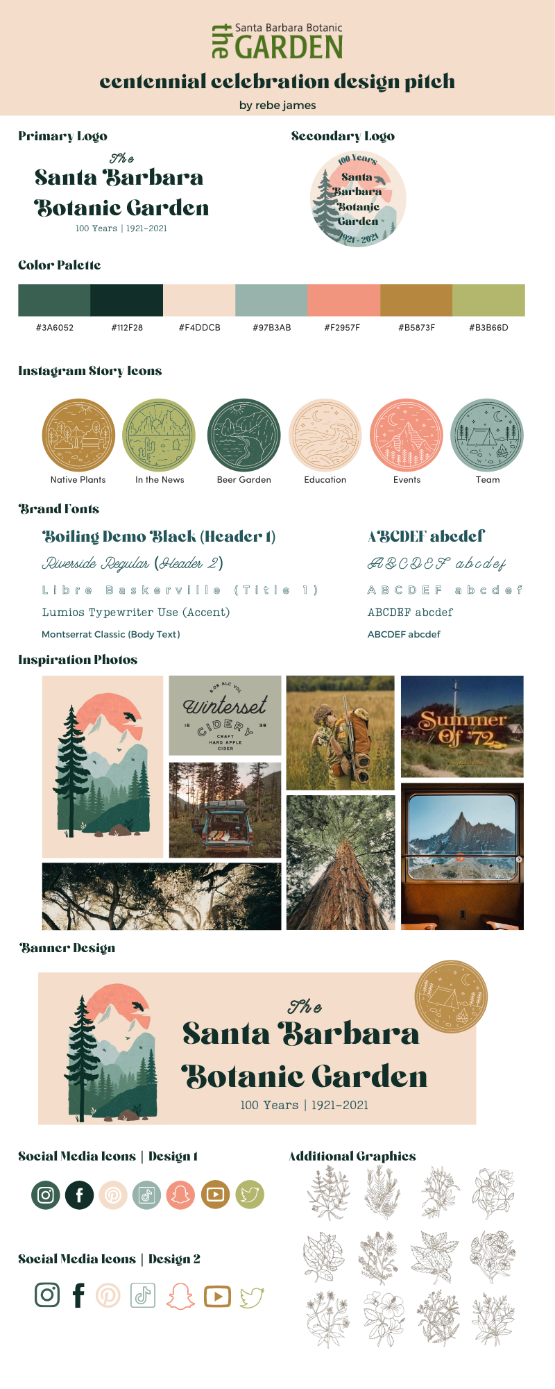 SB Botanic Garden Centennial Design Pitch