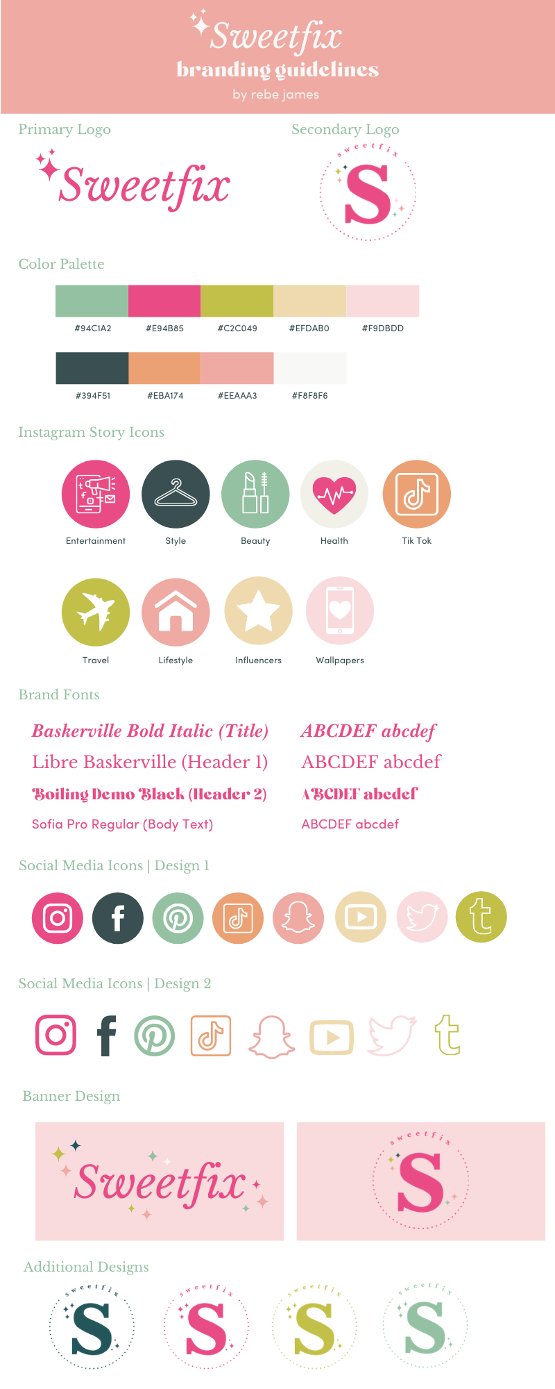 Sweetfix Branding Guide