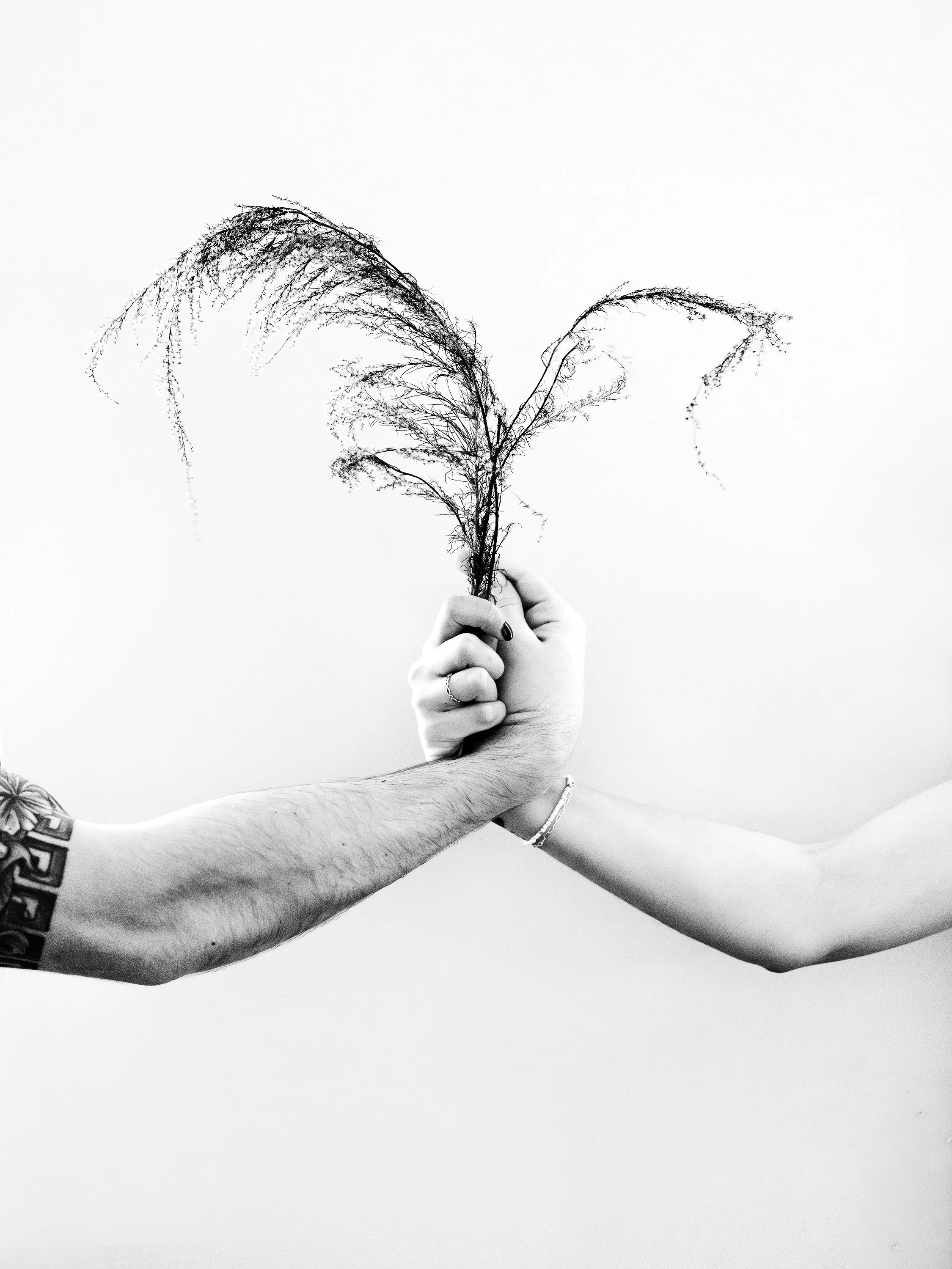 Angella and Evan Holding Dogfennel.jpg