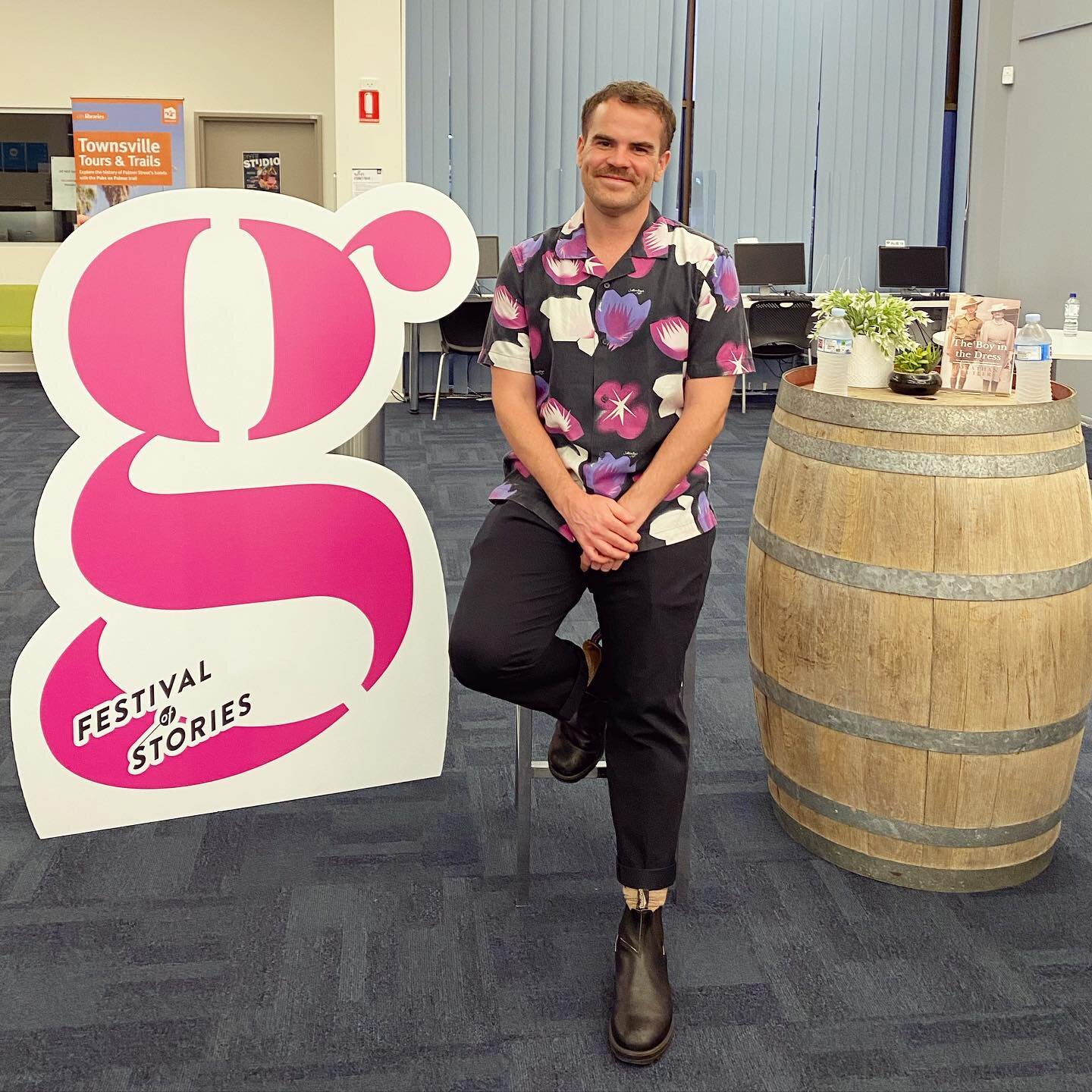 Feeling incredibly grateful after three days of Townsville&rsquo;s Festival of Stories. I was fortunate enough to meet some of the local community - passionate library staff, @marywhobooks crew, fellow writers and readers - at a Q&amp;A, workshop and