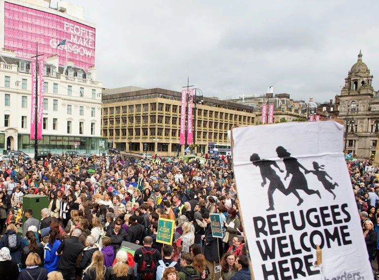 Bikes for Refugees tries to make the world a brighter place by welcoming New Scots with a bike to explore the city and lots of new places in Scotland.