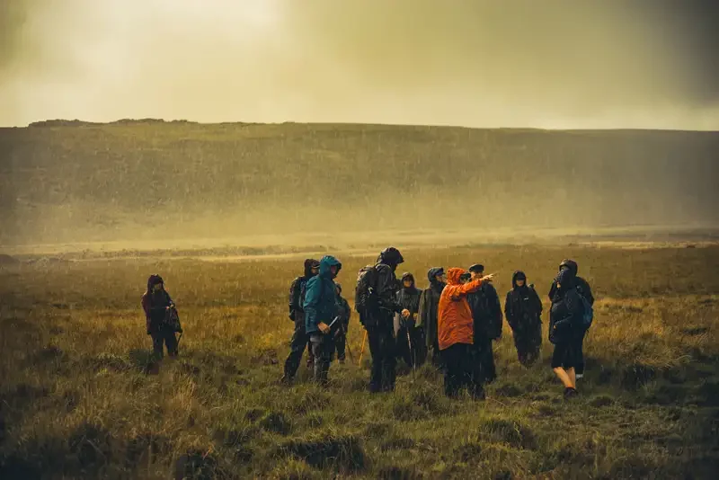 A Walk with Alan Endacott - Archaeologist - showing us the newly discovered Metheral Stone Circle