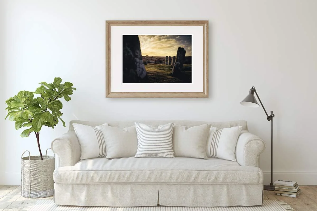 Dartmoor Stone Circle - Scorhill Fine Art Prints