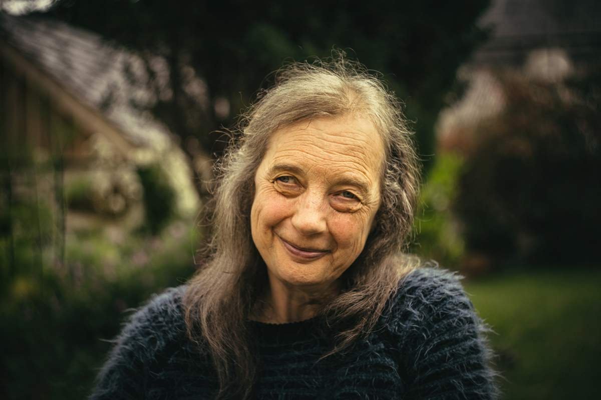 Poet Susan Taylor- Portrait by Glavind Strachan Photography on Dartmoor