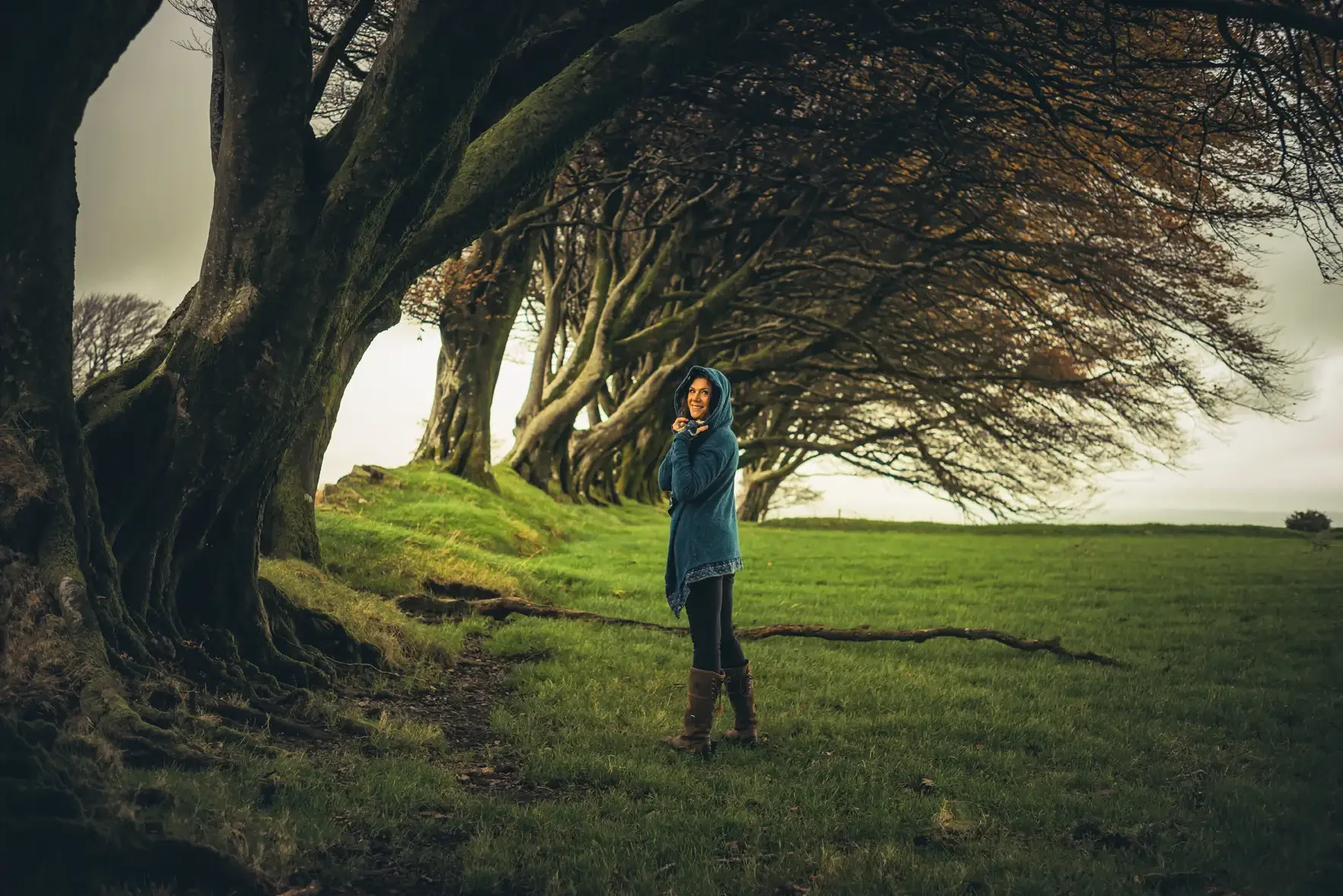 Jessica choose the top she is wearing because she knew it would work with my colour palette 💚