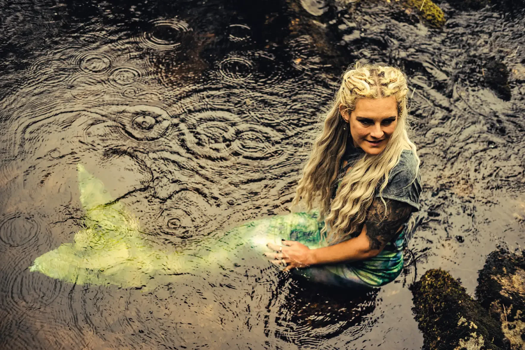 Mermaid in the West Okement