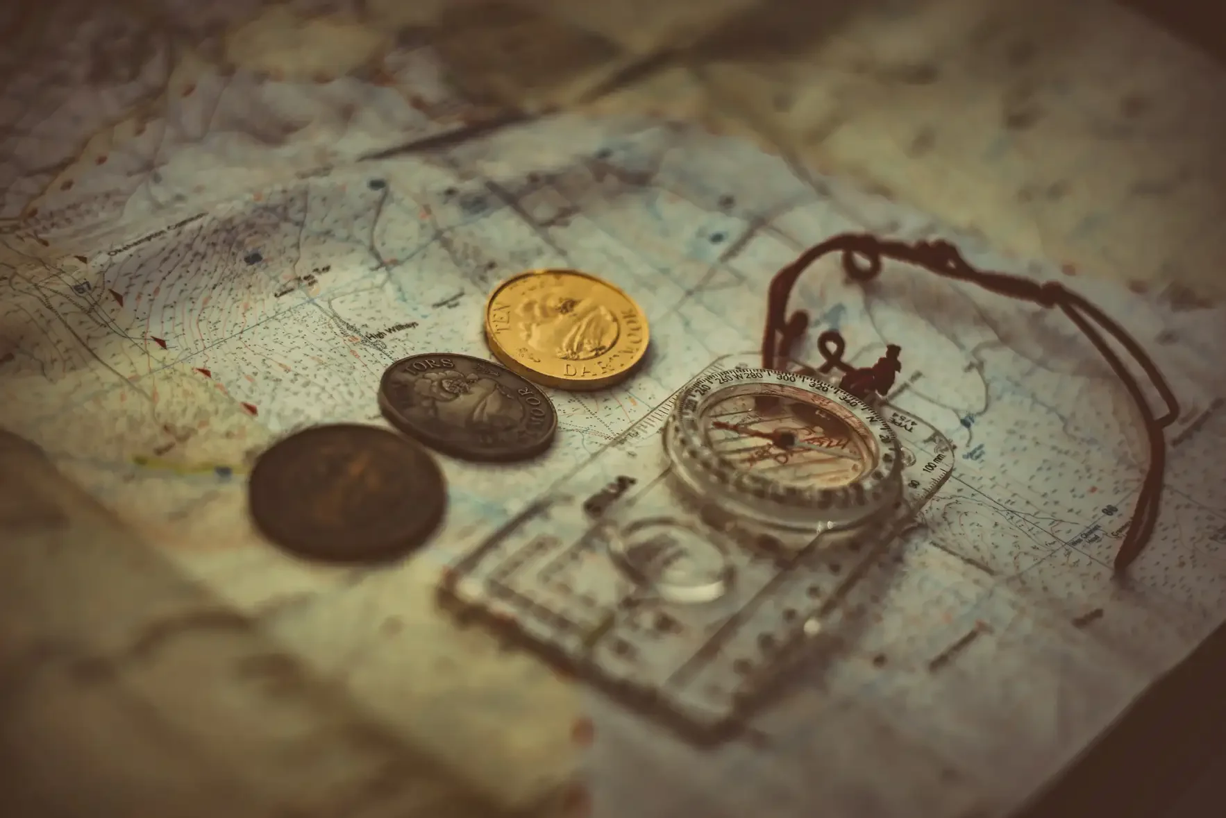 Dartmoor Map and Compass - All three Ten Tors Medals