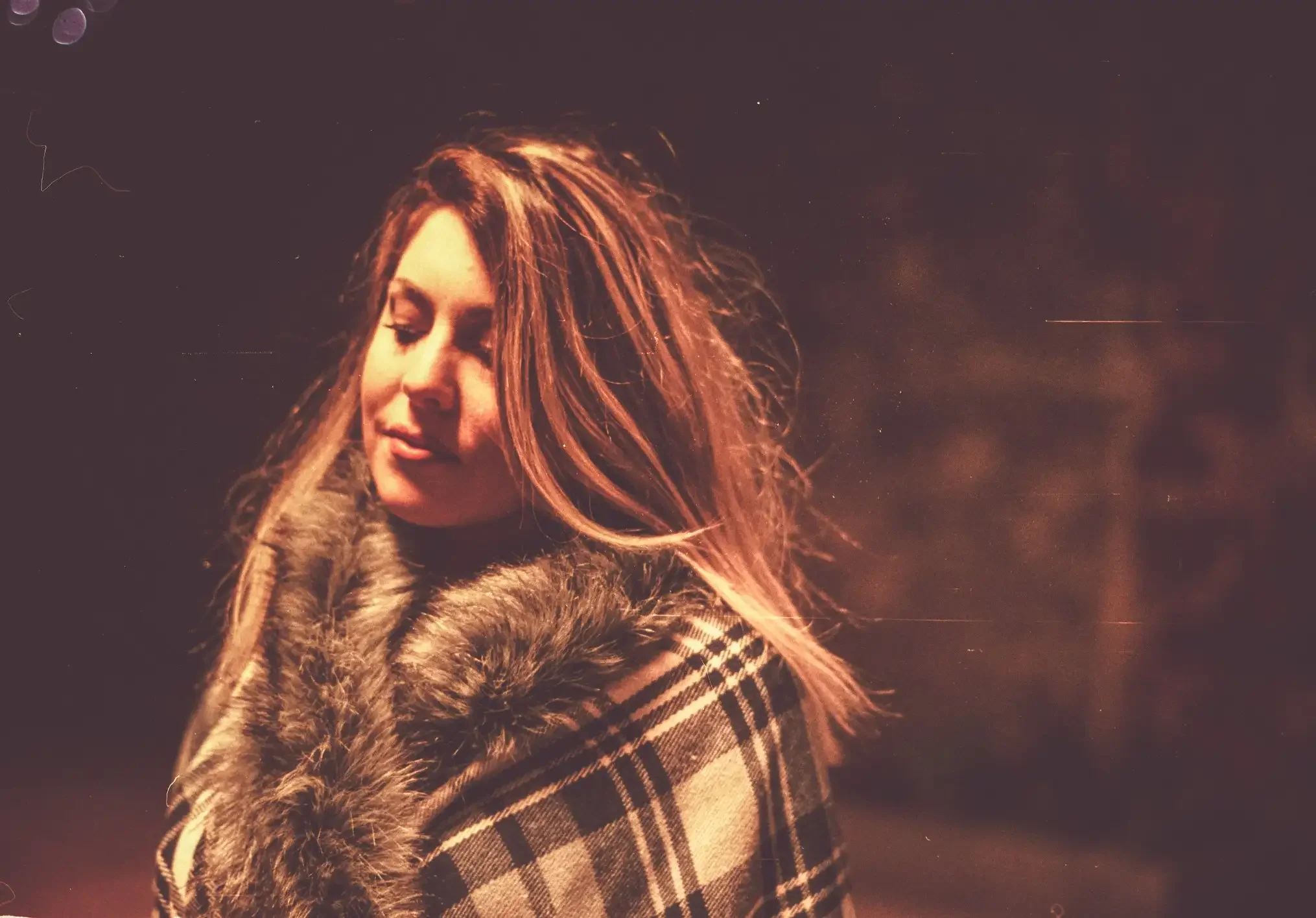 Night time photography shooting on colour film