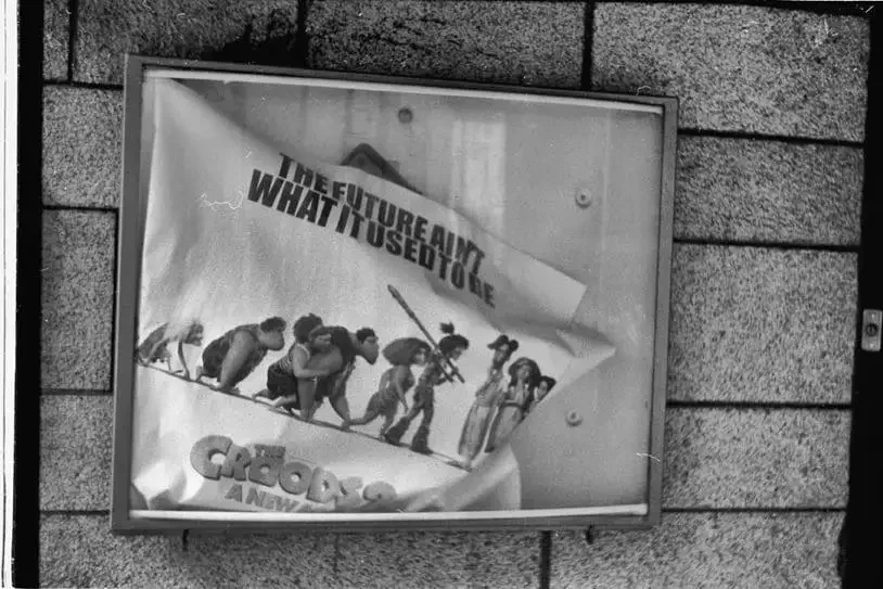 Black and white film at the cinema in Okehampton, Devon. Fomapan 100 developed in Ilford ID-11