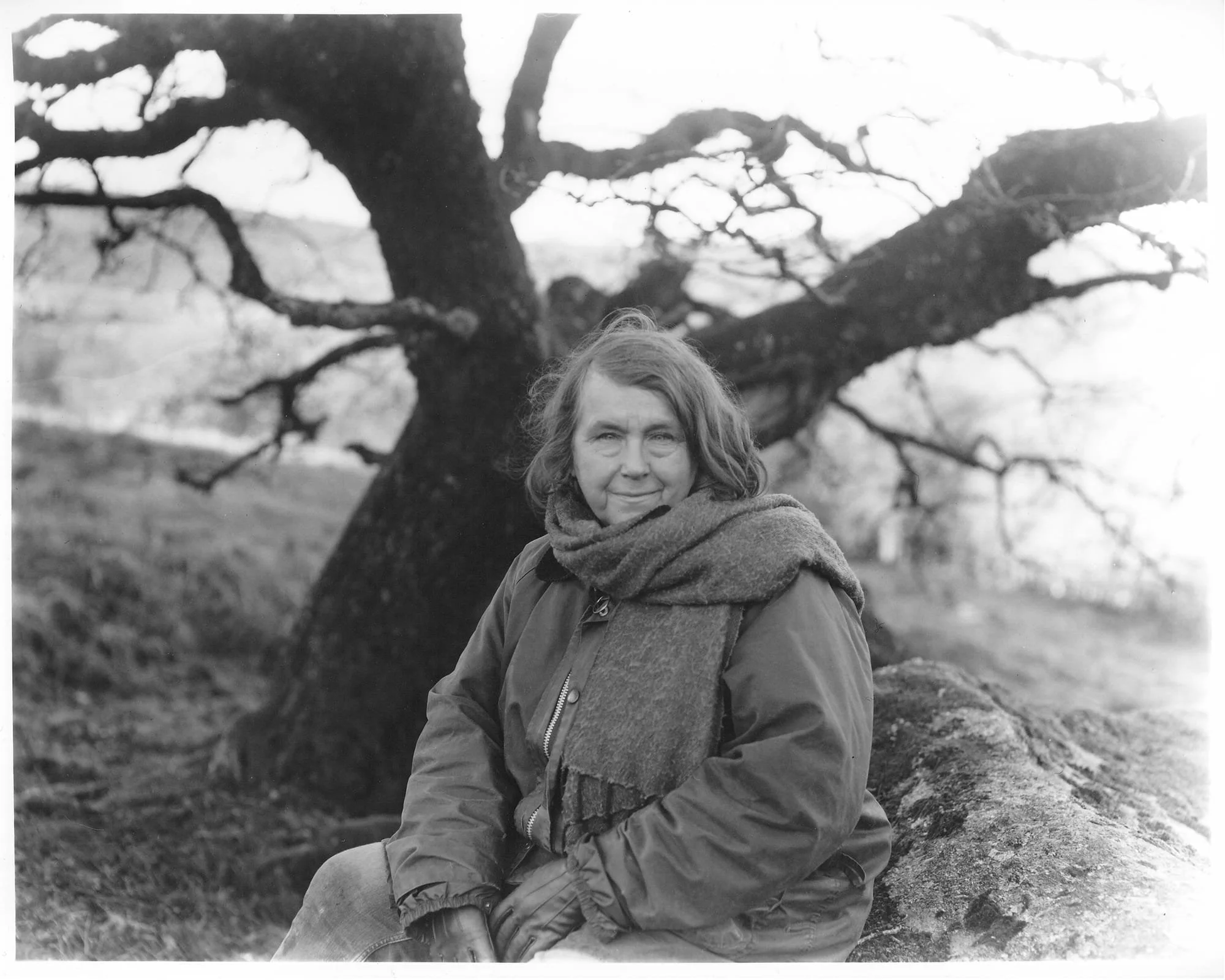 Author and broadcaster Sophie Pierce shot with my large format film camera