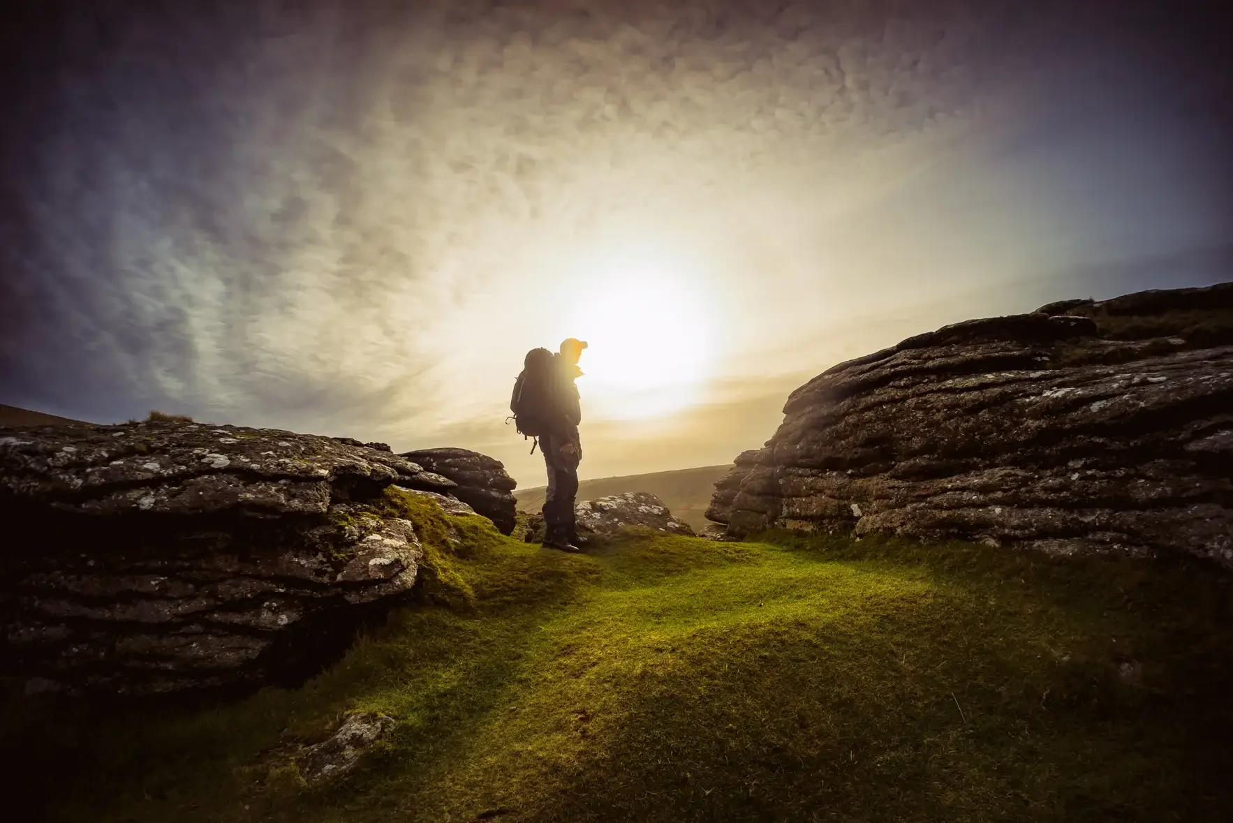 Chris Bunney on his Charity Walk - Portrait by Glavind Strachan Photography