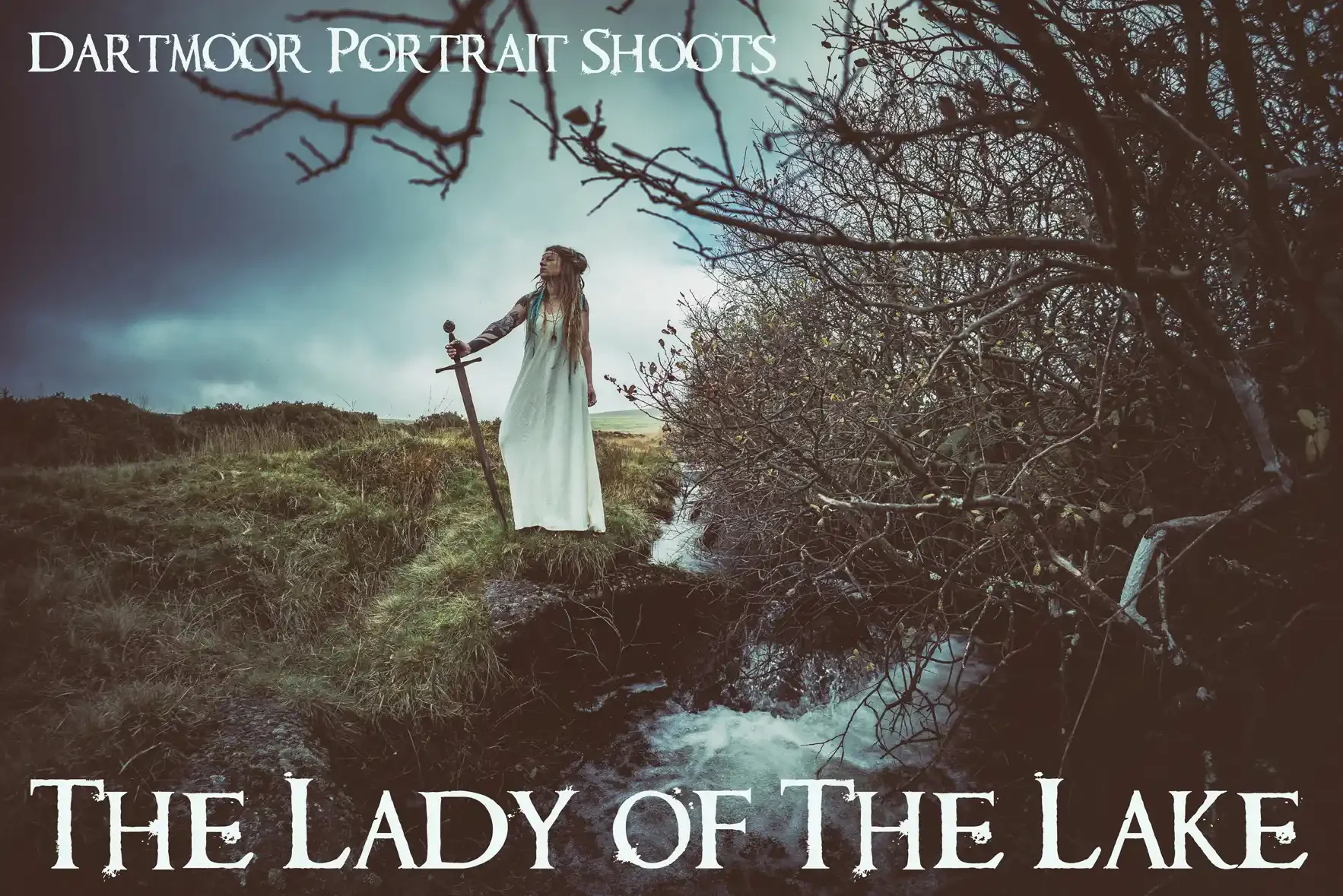 Dartmoor Portrait Shoots - The Lady of The Lake