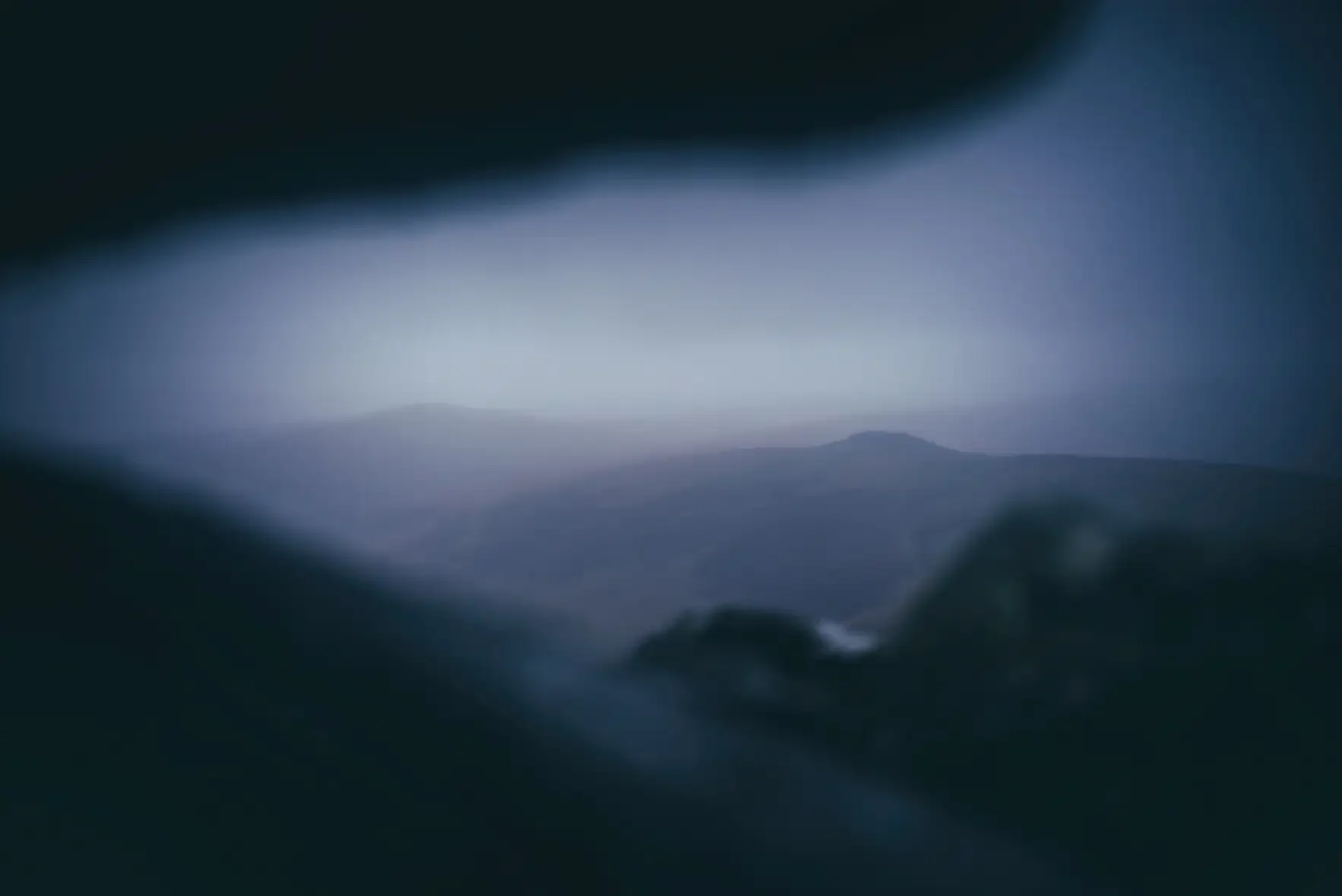 A moody Dartmoor landscape