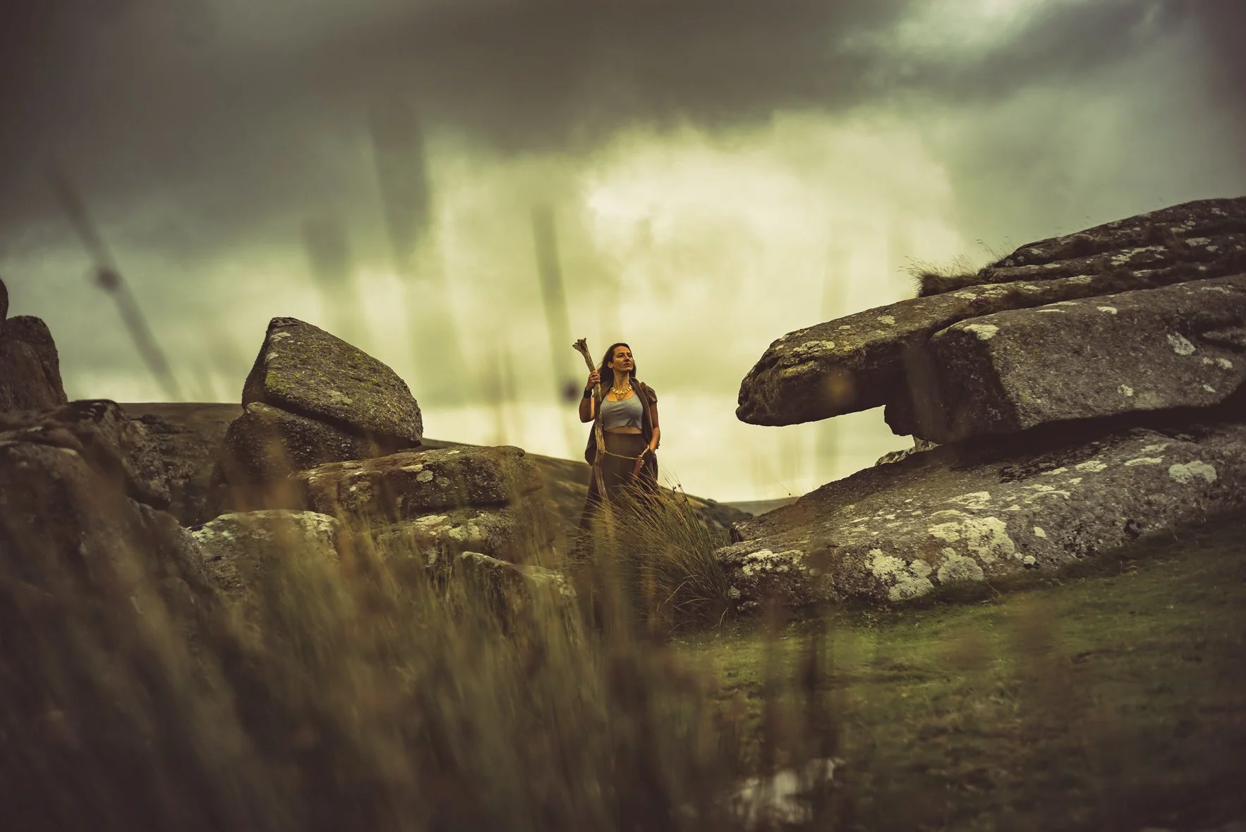 NaturePenny (from Instagram) on Shelstone Tor - a Portrait taken by Glavind Strachan Photography