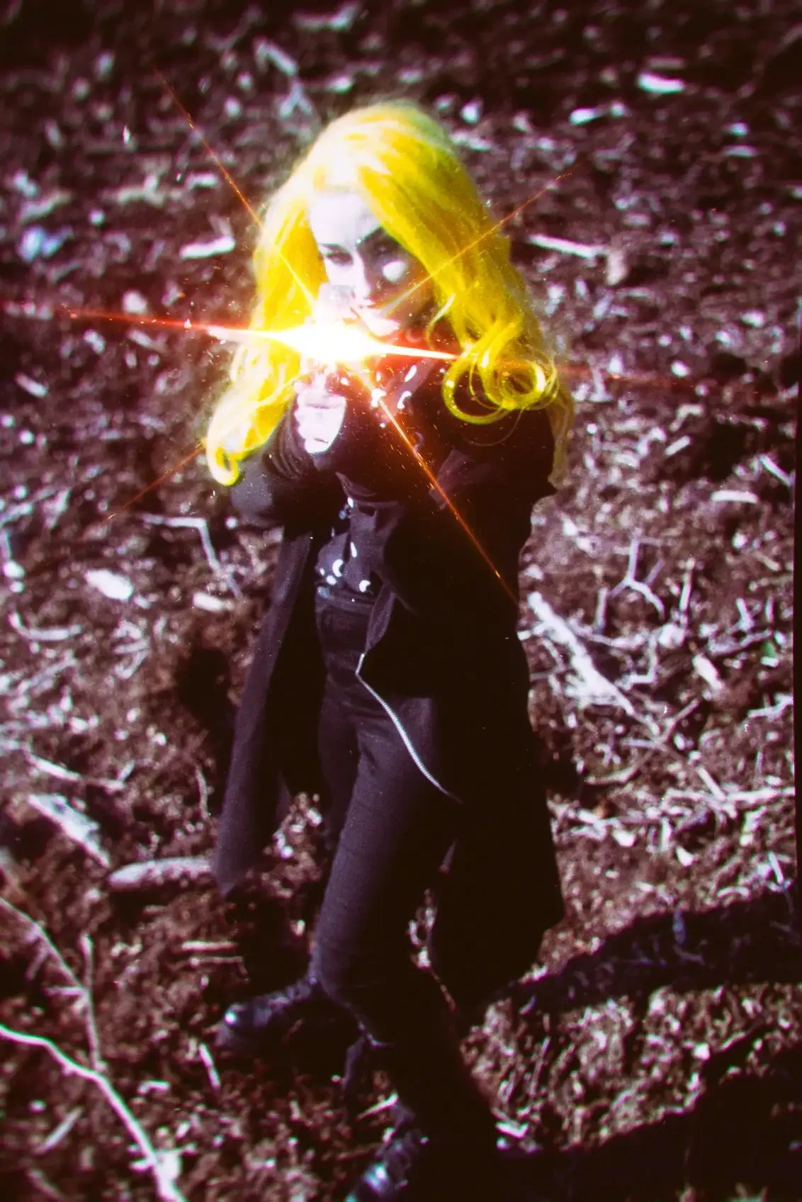 A sci-fi experiment shot on colour film