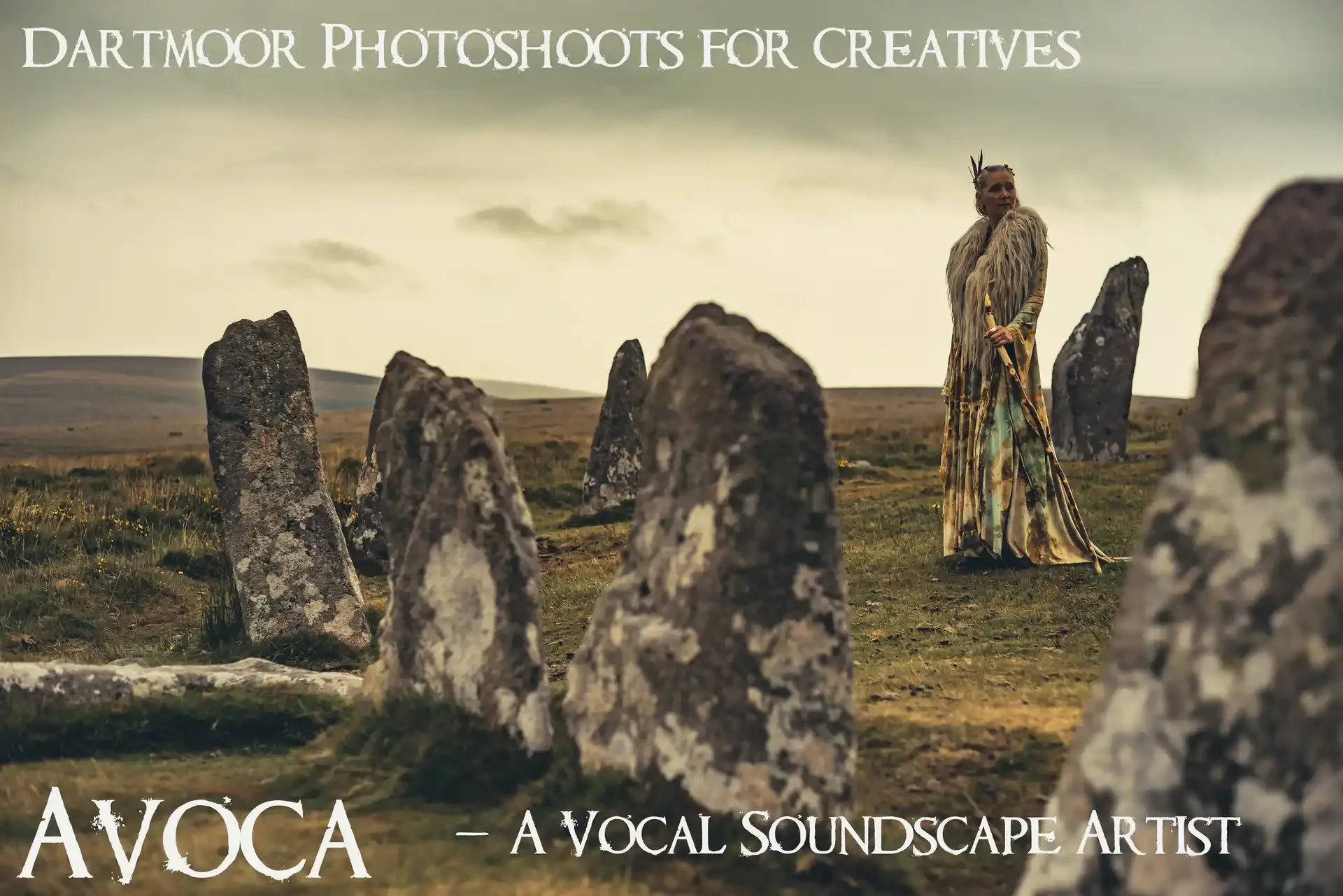 Dartmoor Photoshoots for Creatives : Avoca - A Vocal Soundscape Artist