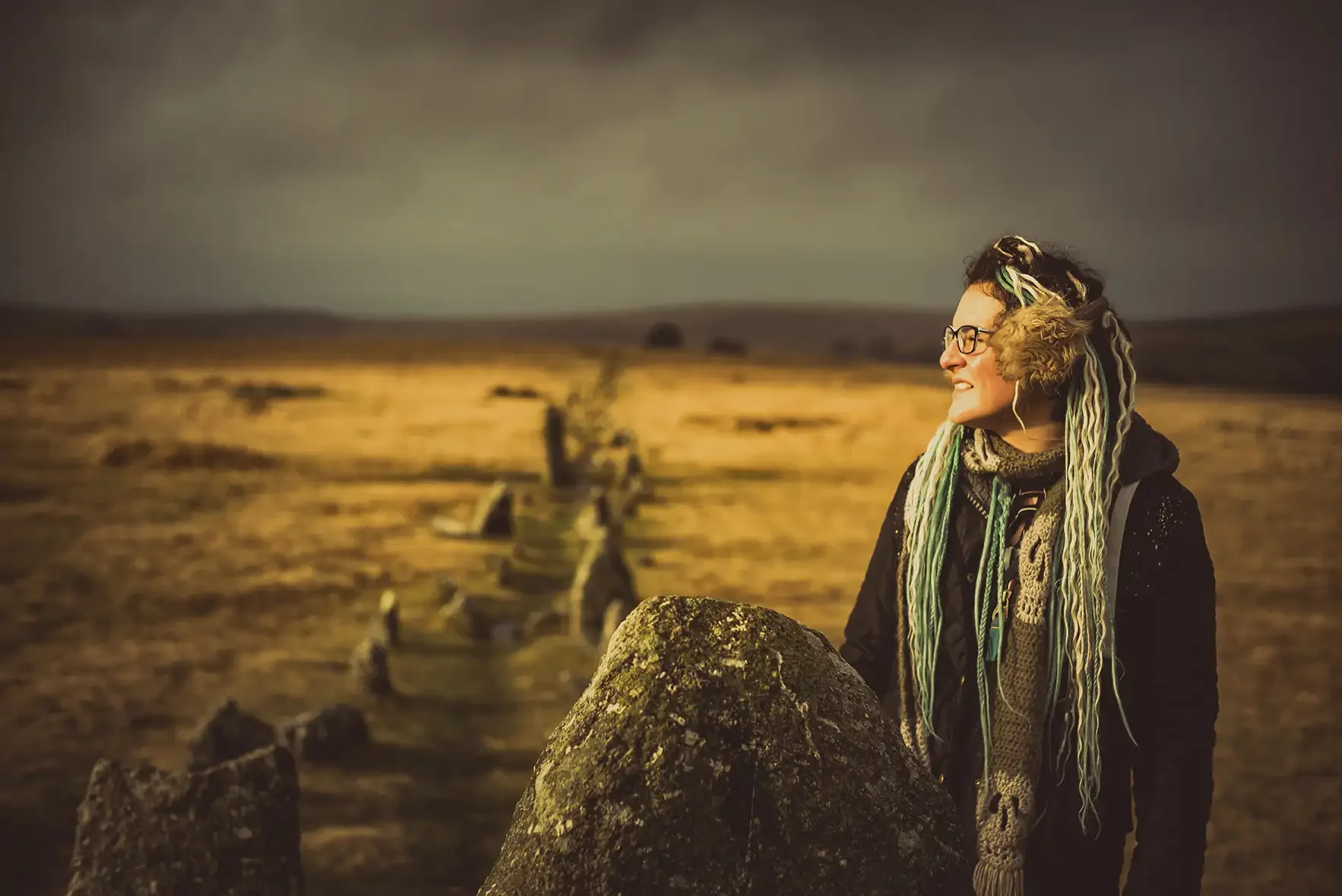 A Shoot for Dartmoor Preservation Association at Merrivale Stone Rows